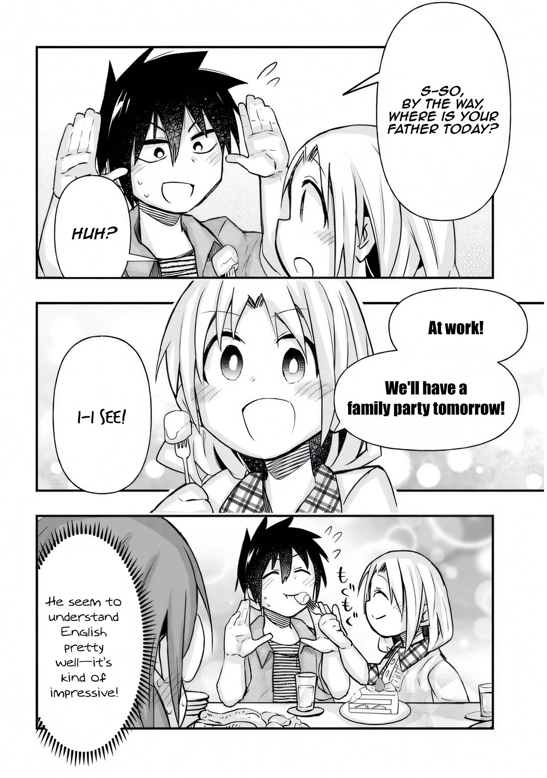 Cross-Cultural Exchange With the Girl at the Arcade Chapter 27 page 5 - Chapter 27: Happy birthday to you!