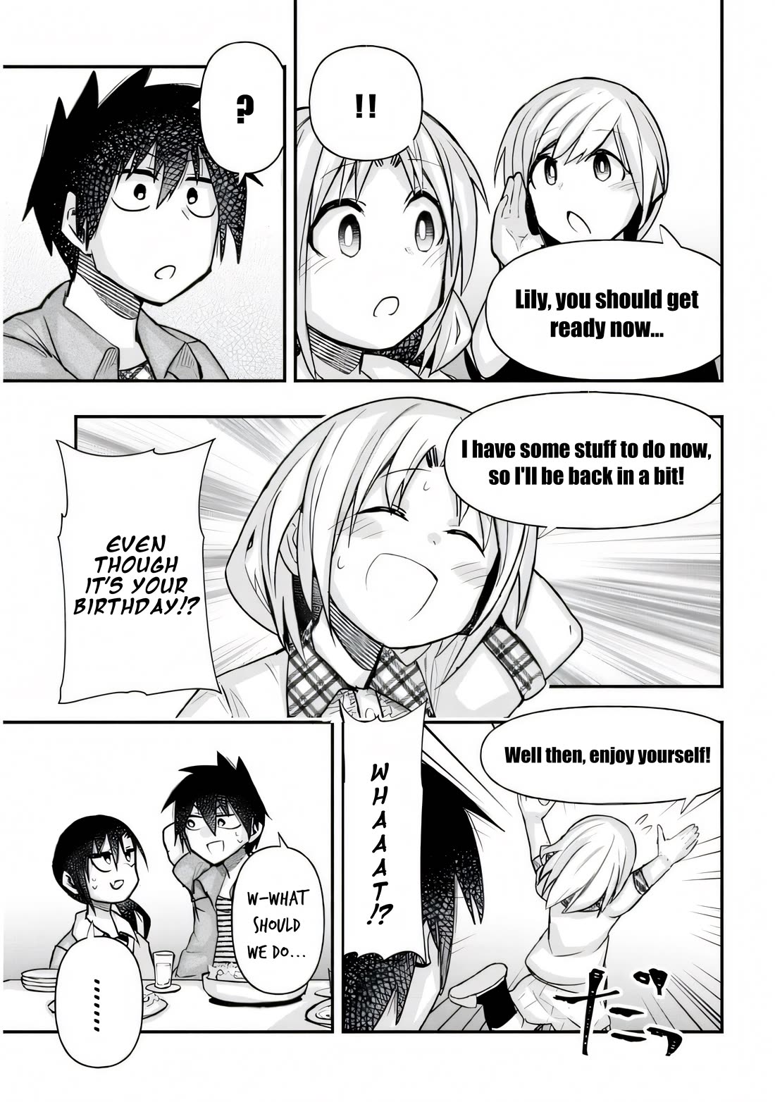 Cross-Cultural Exchange With the Girl at the Arcade Chapter 27 page 6 - Chapter 27: Happy birthday to you!