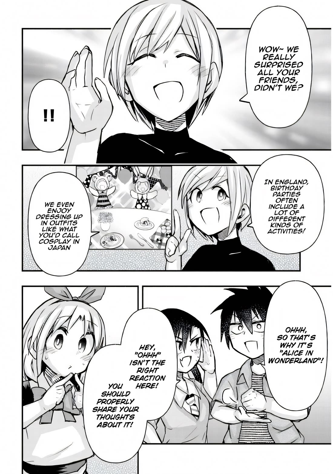 Cross-Cultural Exchange With the Girl at the Arcade Chapter 27 page 9 - Chapter 27: Happy birthday to you!