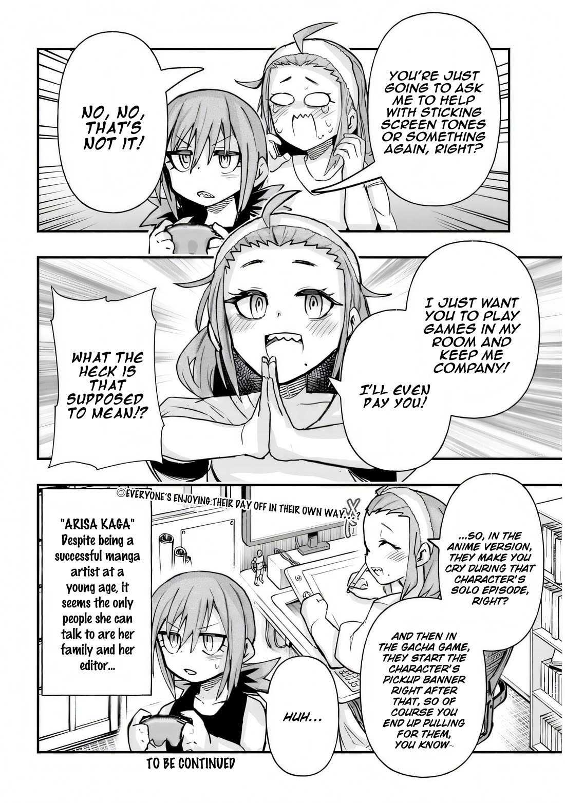 Cross-Cultural Exchange With the Girl at the Arcade Chapter 28 page 7 - Chapter 28: Holiday