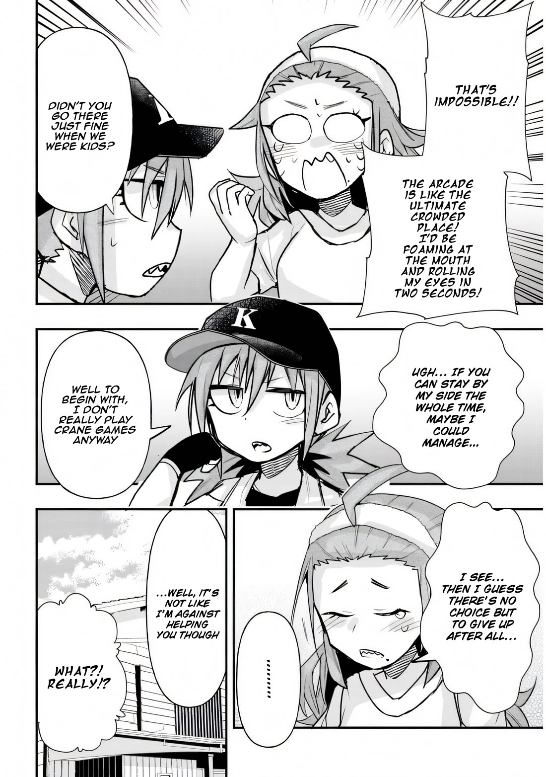 Cross-Cultural Exchange With the Girl at the Arcade Chapter 30 page 3 - Chapter 30: I heard you!