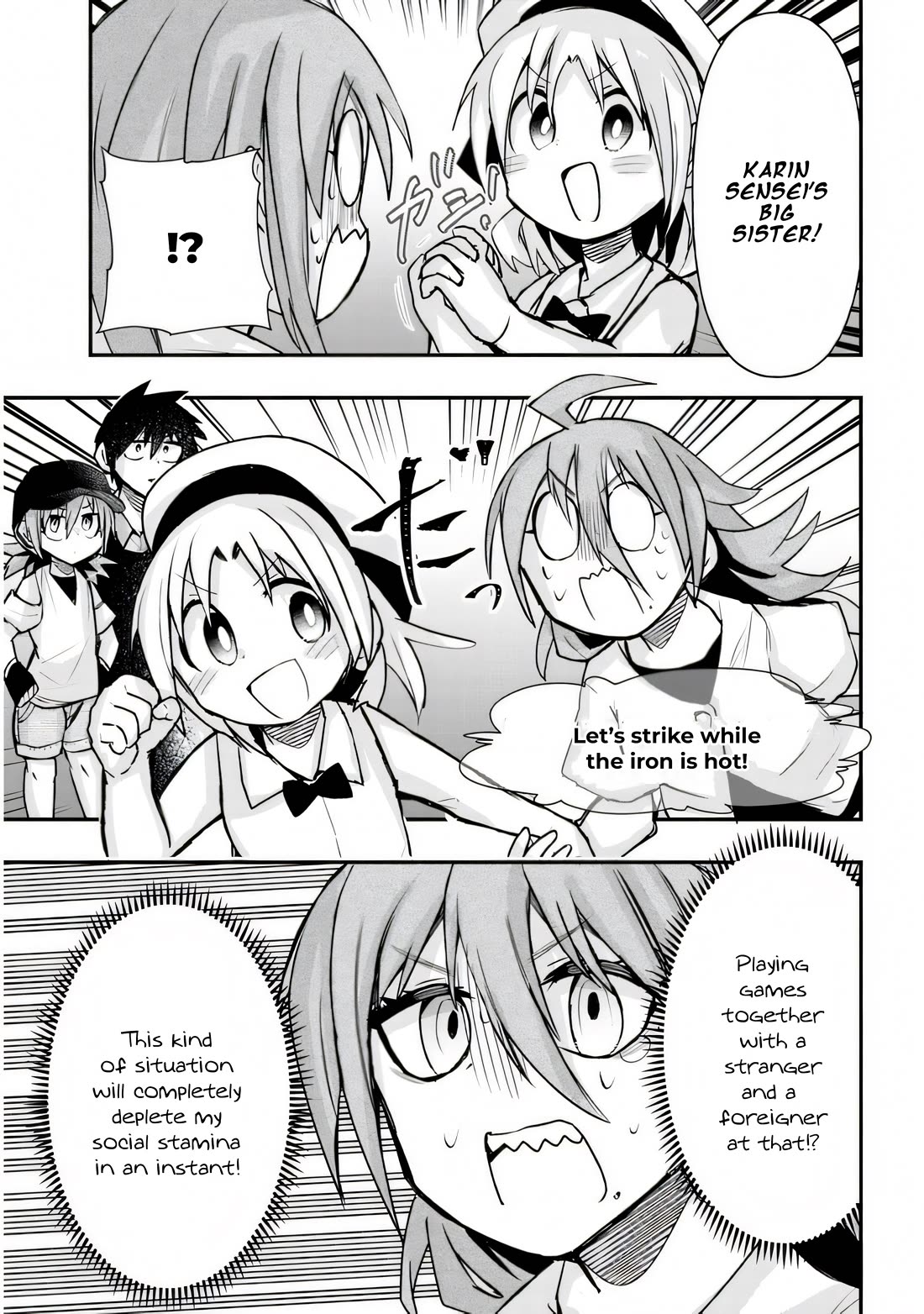 Cross-Cultural Exchange With the Girl at the Arcade Chapter 30 page 8 - Chapter 30: I heard you!