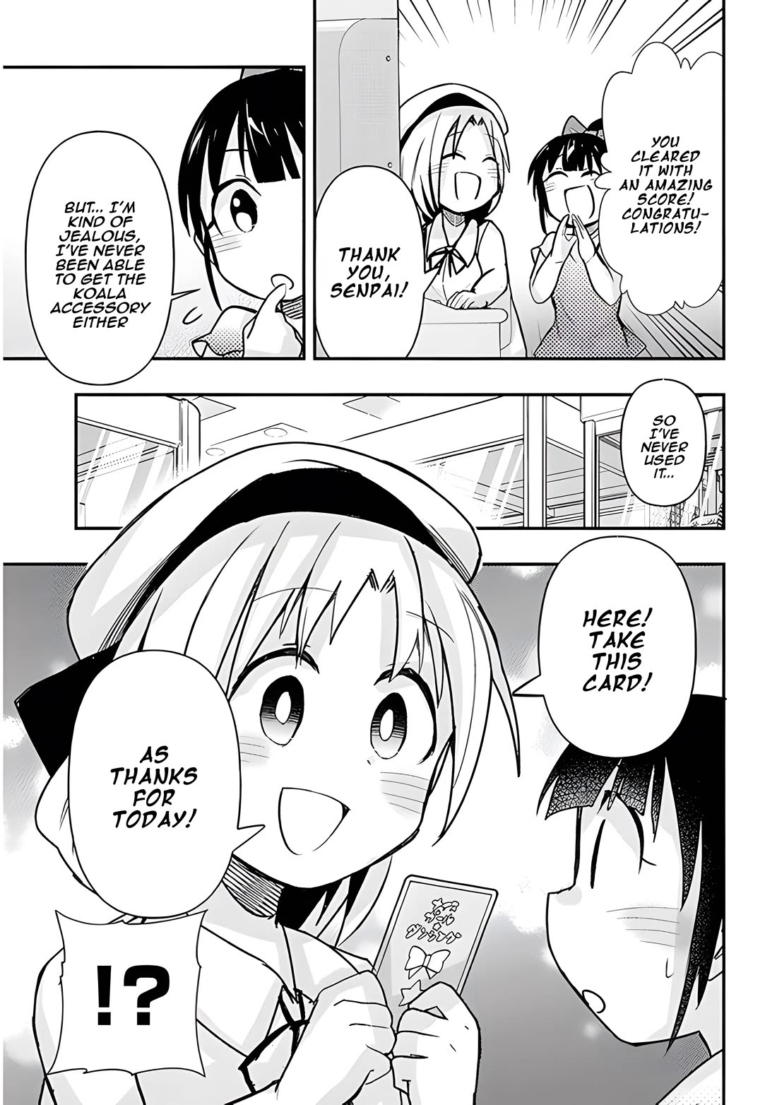 Cross-Cultural Exchange With the Girl at the Arcade Chapter 31 page 10 - Chapter 31: NAI☆DAN