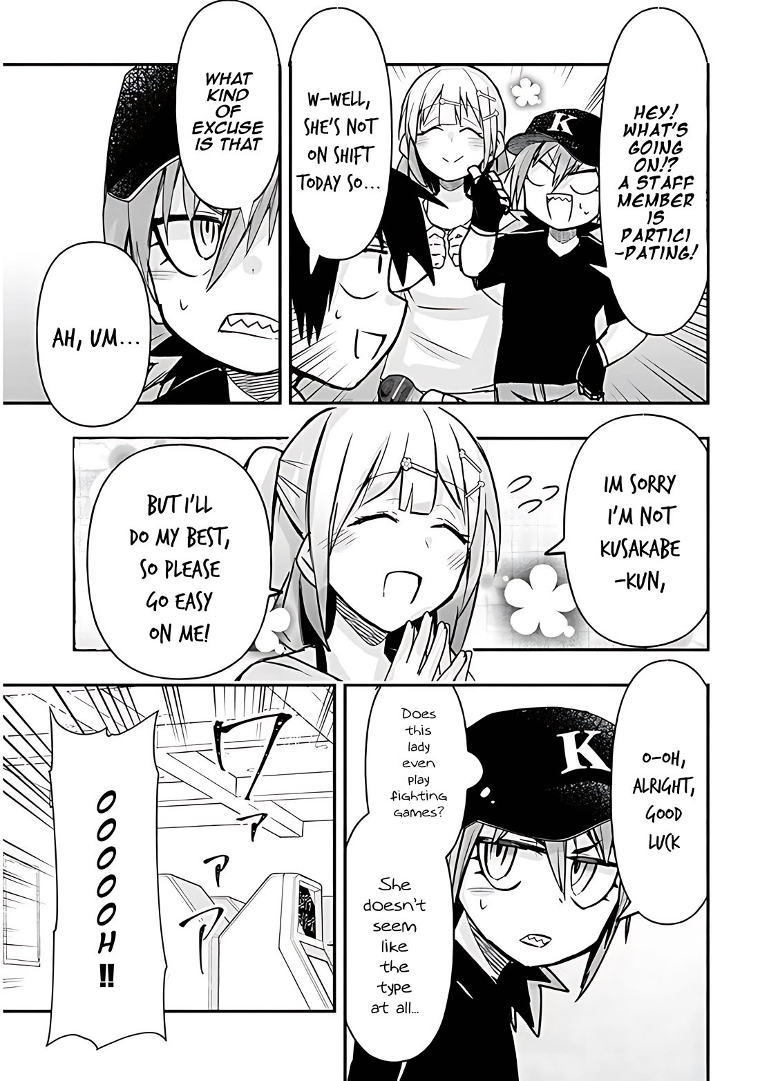 Cross-Cultural Exchange With the Girl at the Arcade Chapter 32 page 12 - Chapter 32: OKF Tournament Vol.1