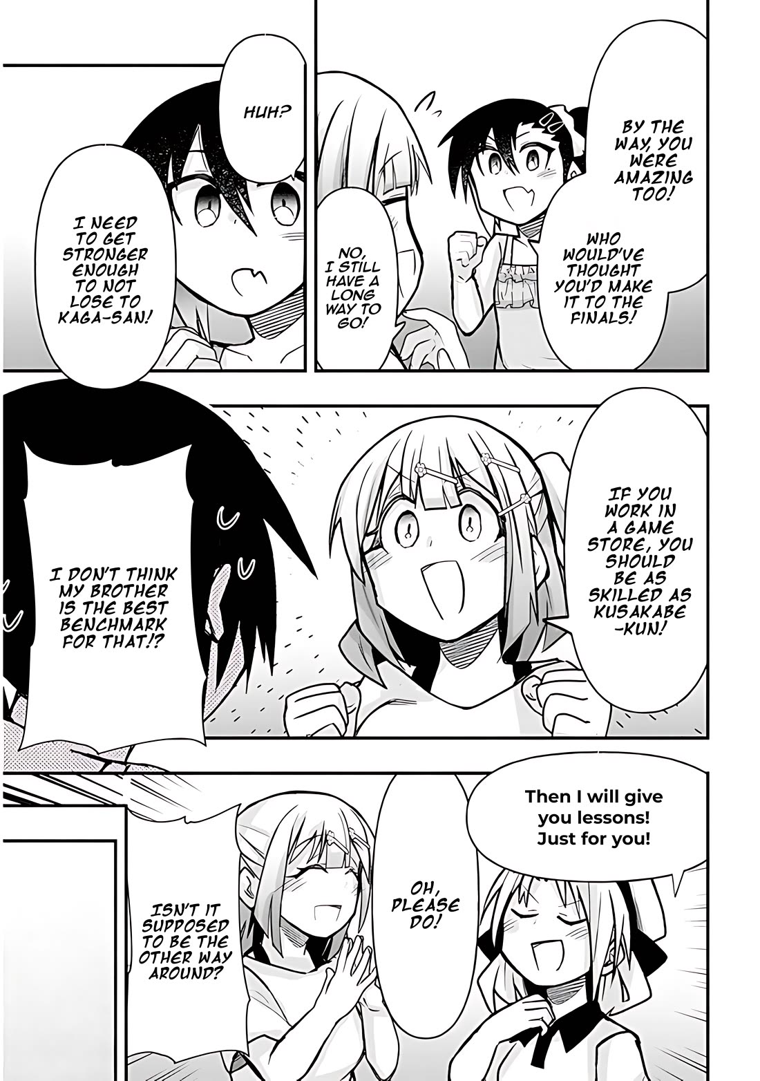 Cross-Cultural Exchange With the Girl at the Arcade Chapter 33 page 12 - Chapter 33: OKF Tournament Vol.2