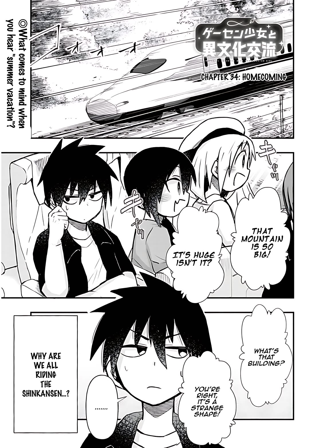 Cross-Cultural Exchange With the Girl at the Arcade Chapter 34 page 2 - Chapter 34: Homecoming