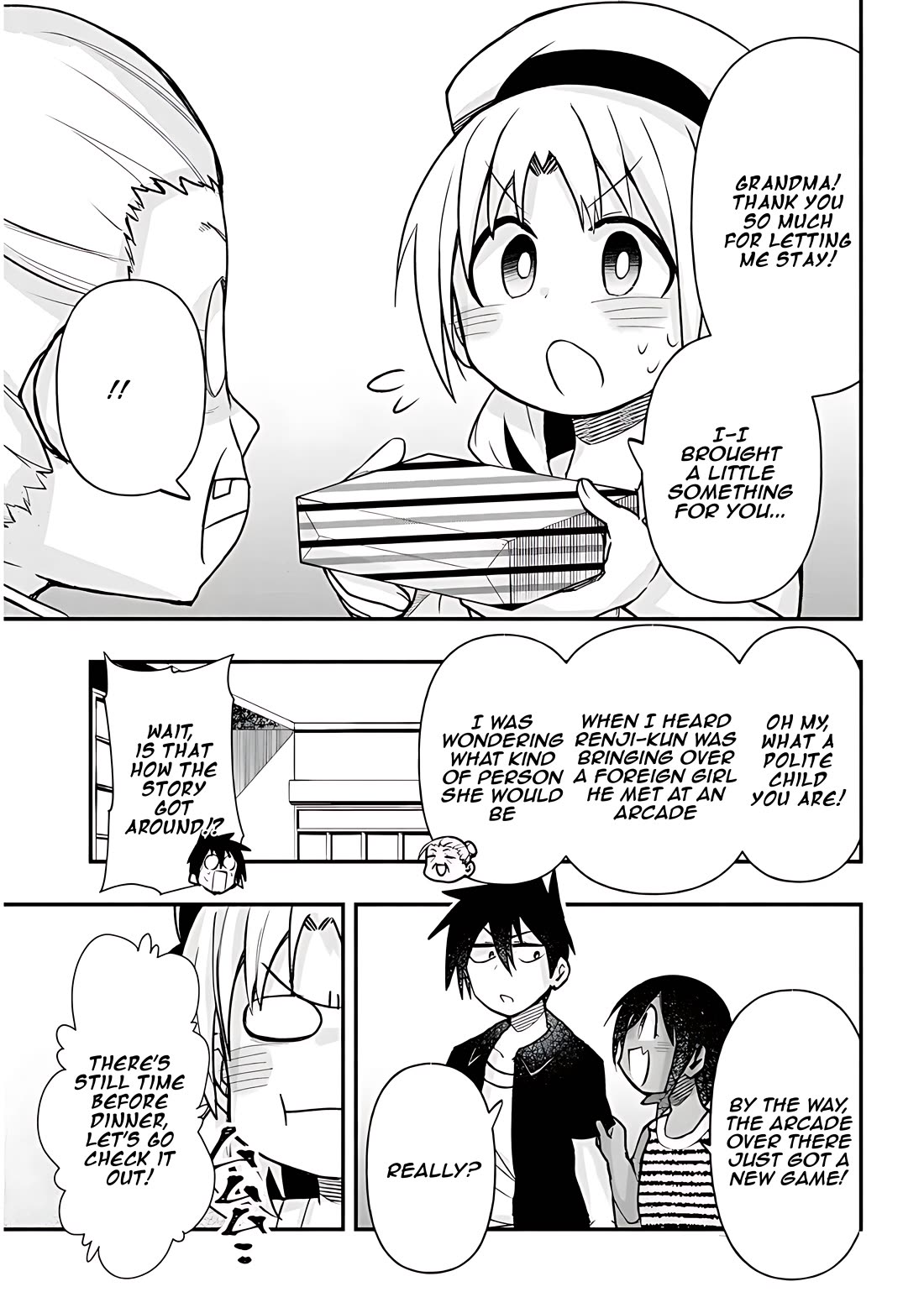 Cross-Cultural Exchange With the Girl at the Arcade Chapter 35 page 4 - Chapter 35: Cousin