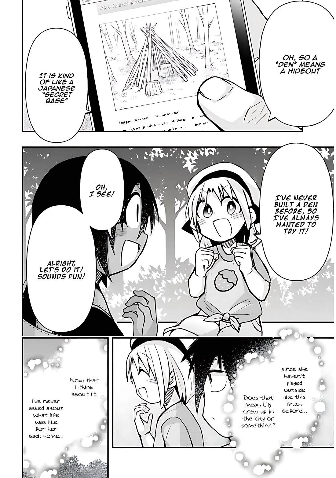 Cross-Cultural Exchange With the Girl at the Arcade Chapter 36 page 7 - Chapter 36: Den