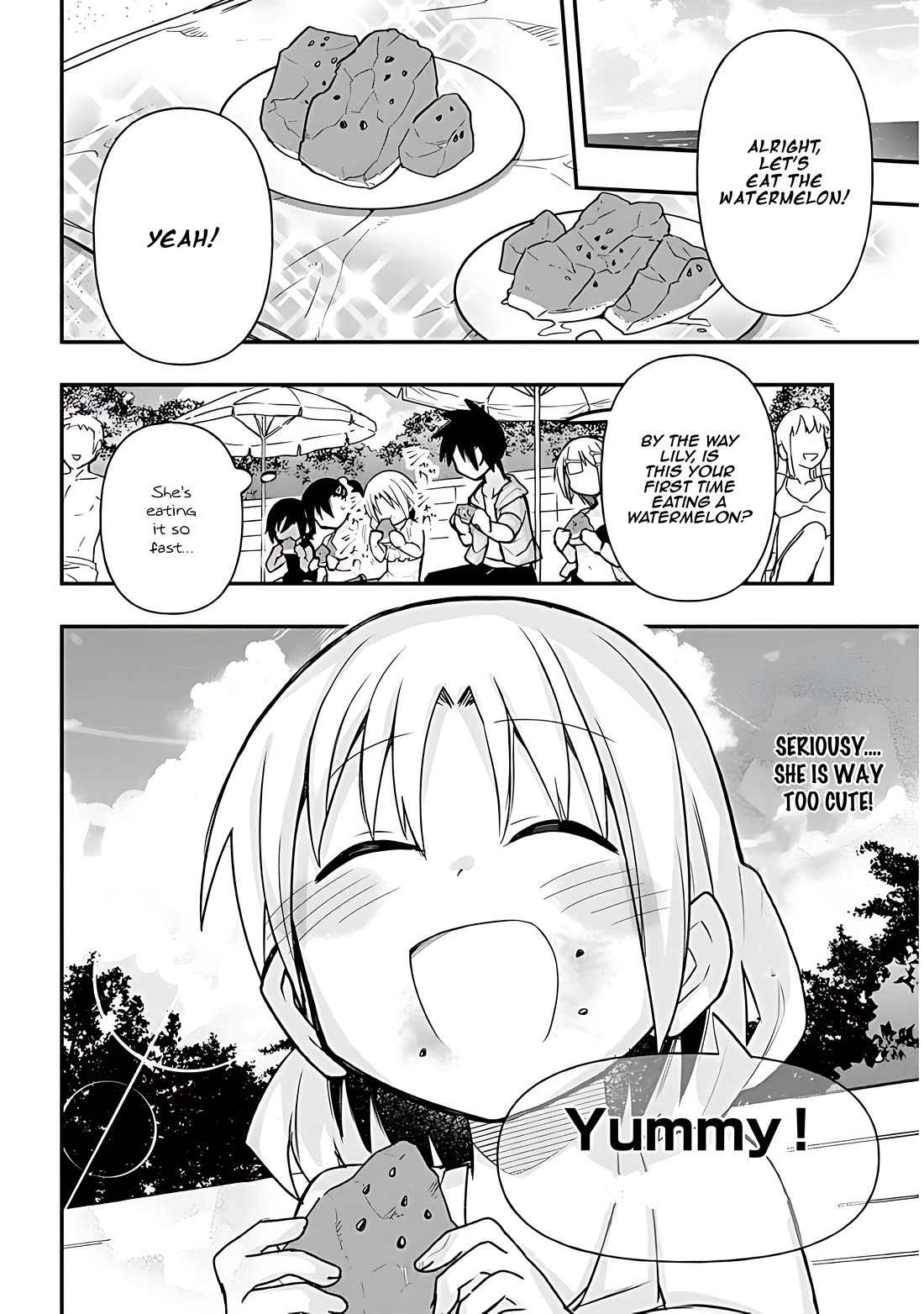 Cross-Cultural Exchange With the Girl at the Arcade Chapter 37 page 13 - Chapter 37: Yummy!