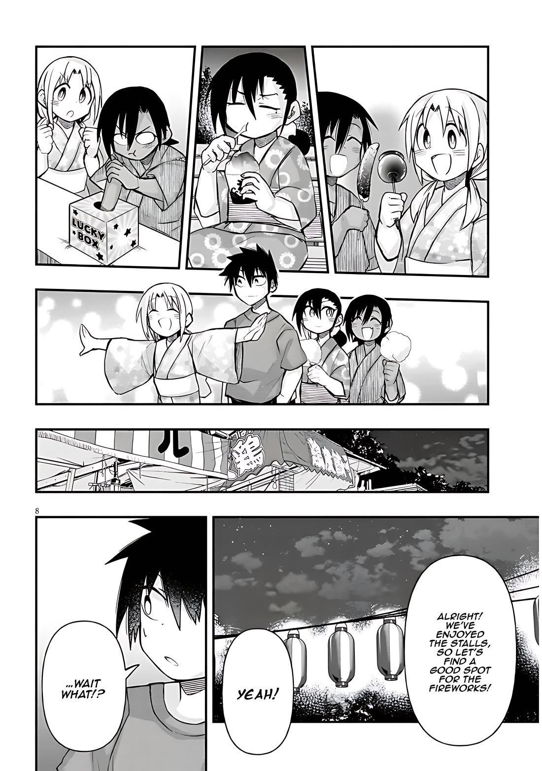 Cross-Cultural Exchange With the Girl at the Arcade Chapter 38 page 8 - Chapter 38: I am not a child anymore!