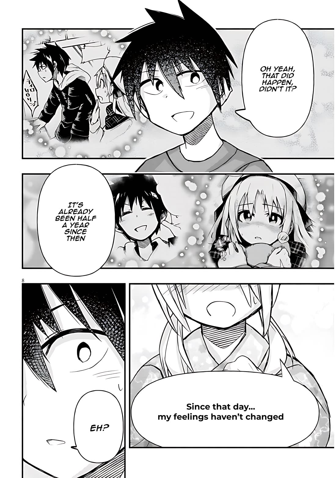 Cross-Cultural Exchange With the Girl at the Arcade Chapter 39 page 8 - Chapter 39: My feelings haven't changed