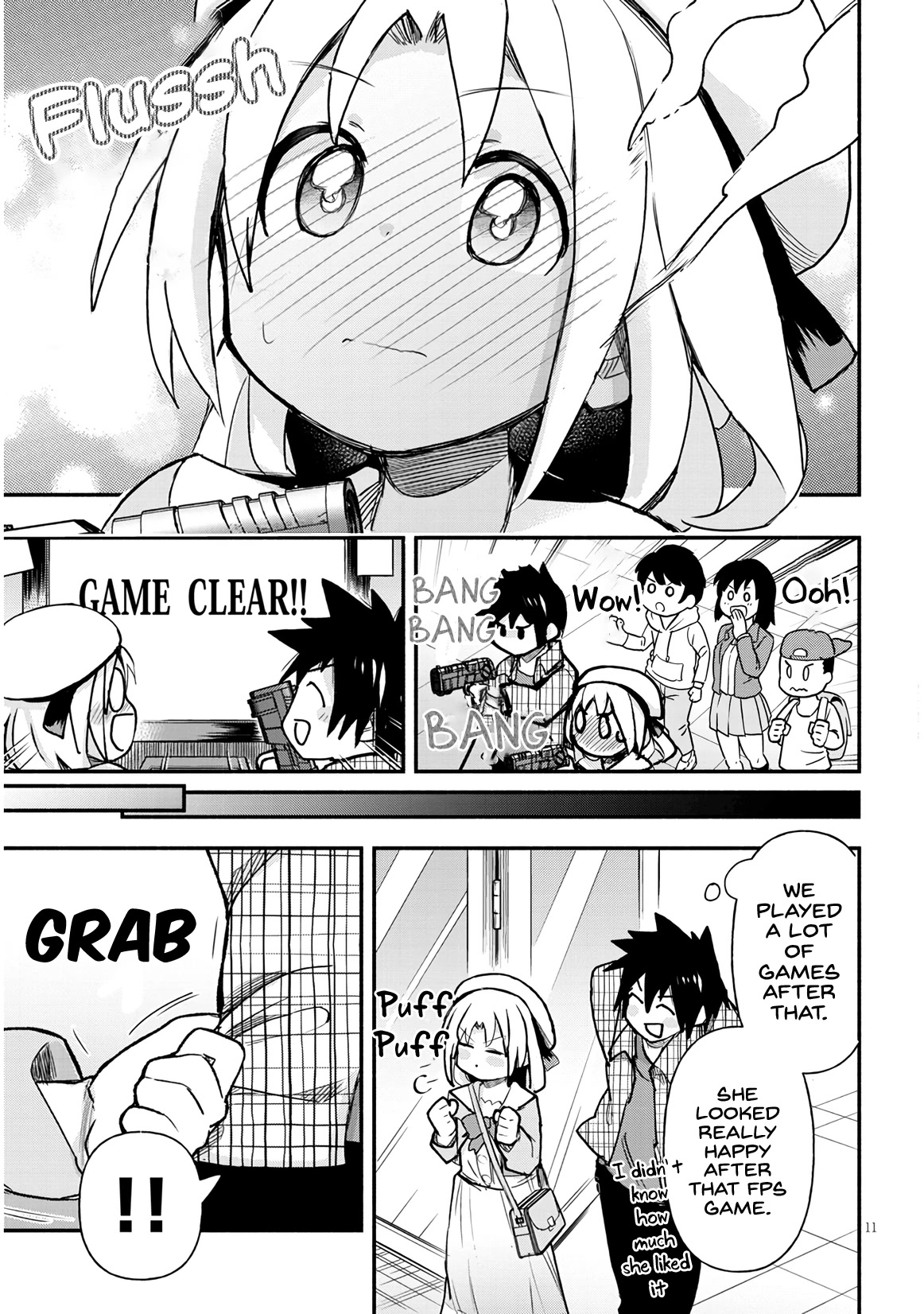 Cross-Cultural Exchange With the Girl at the Arcade Chapter 4 page 11 - Chapter 4: Noticed anything?