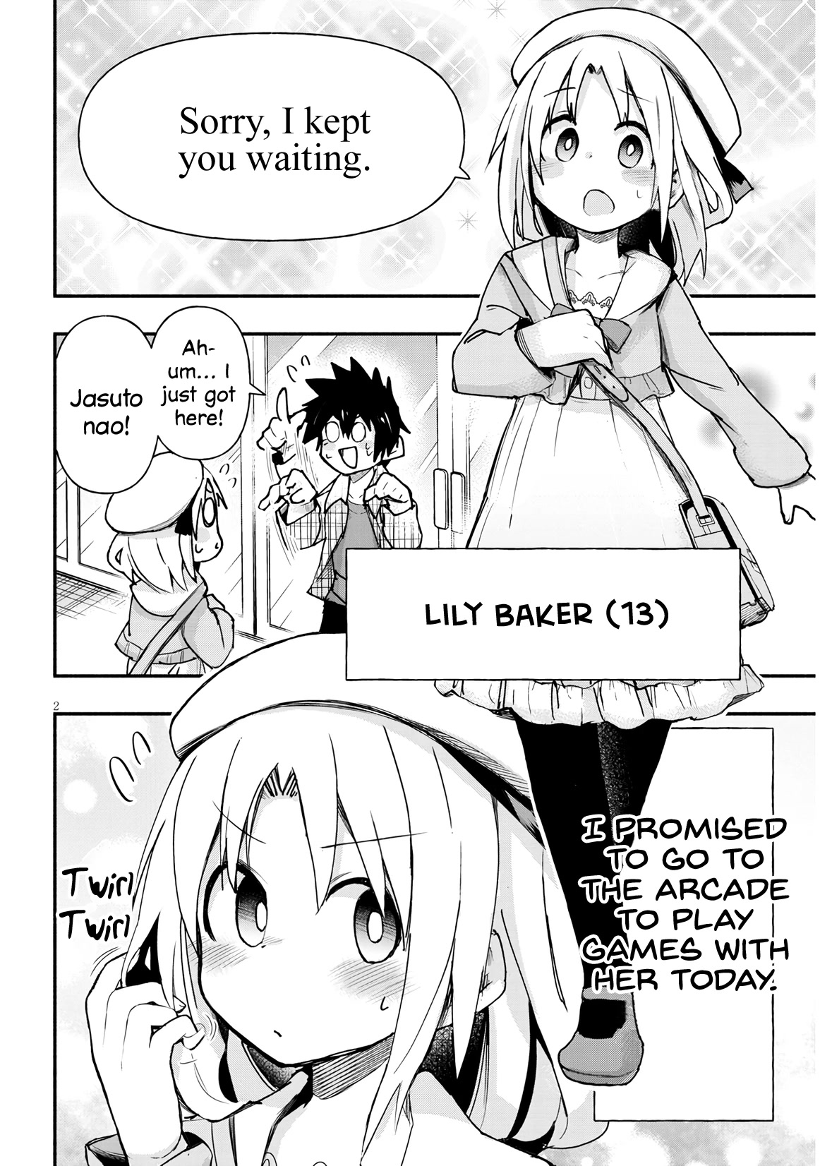 Cross-Cultural Exchange With the Girl at the Arcade Chapter 4 page 2 - Chapter 4: Noticed anything?