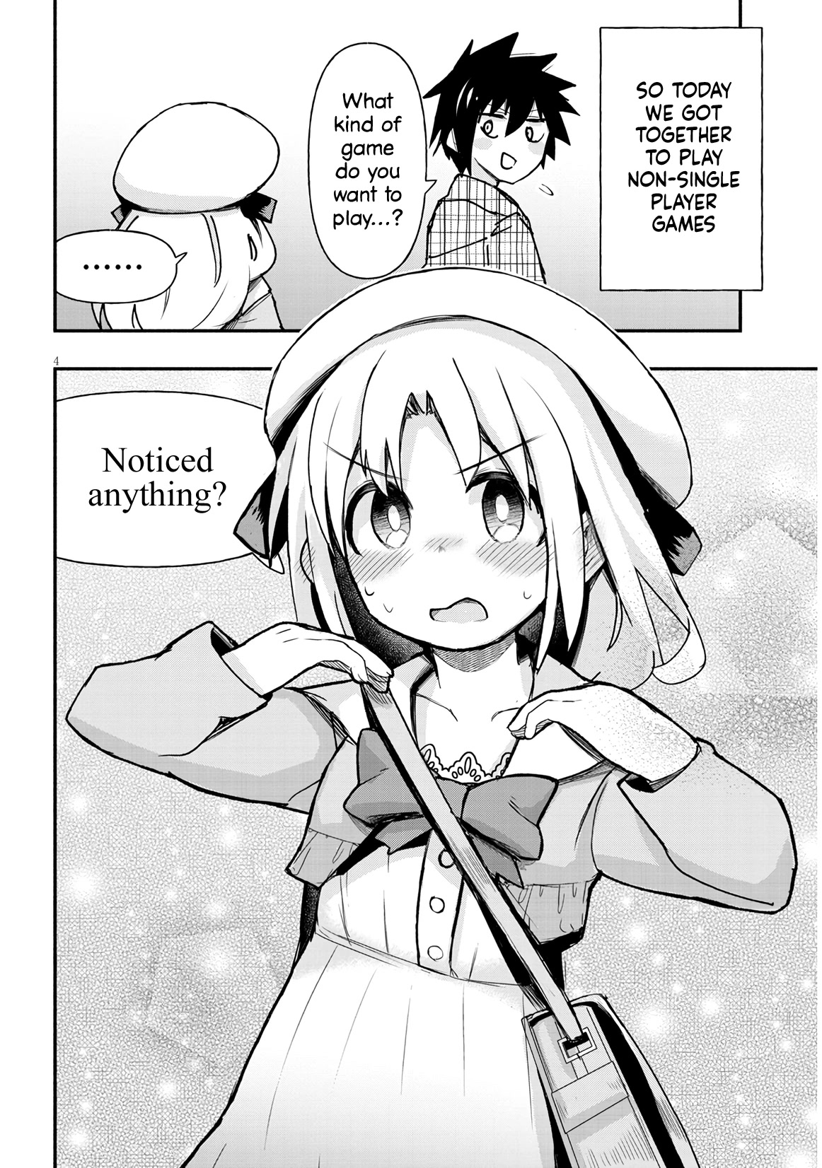 Cross-Cultural Exchange With the Girl at the Arcade Chapter 4 page 4 - Chapter 4: Noticed anything?