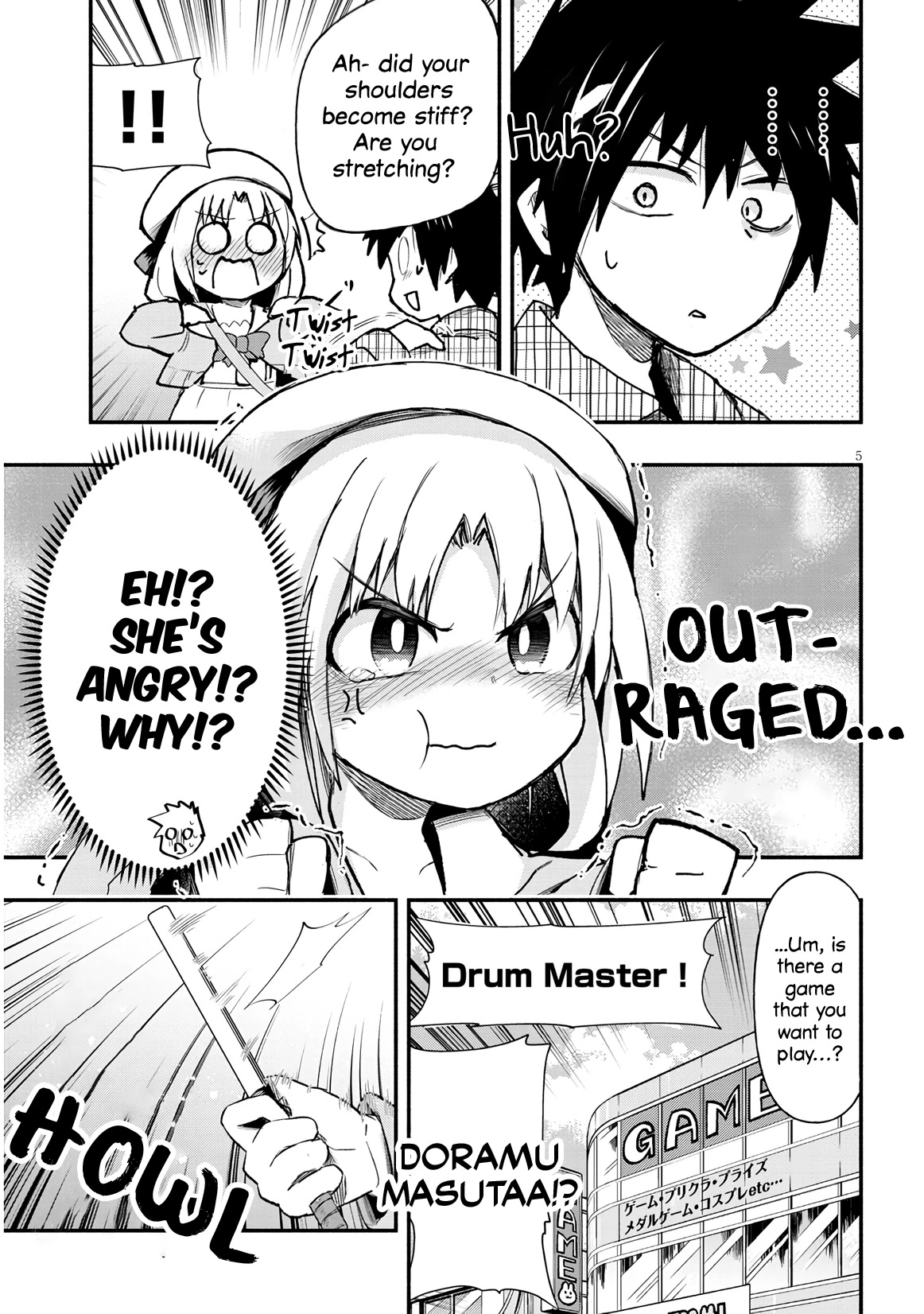 Cross-Cultural Exchange With the Girl at the Arcade Chapter 4 page 5 - Chapter 4: Noticed anything?