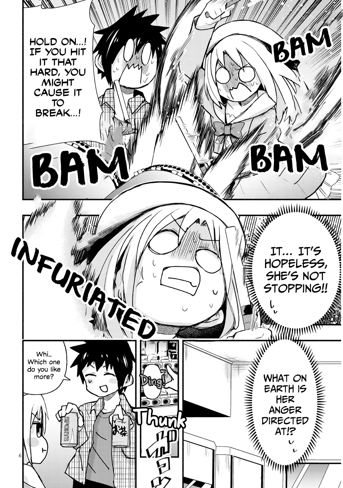 Cross-Cultural Exchange With the Girl at the Arcade Chapter 4 page 6 - Chapter 4: Noticed anything?