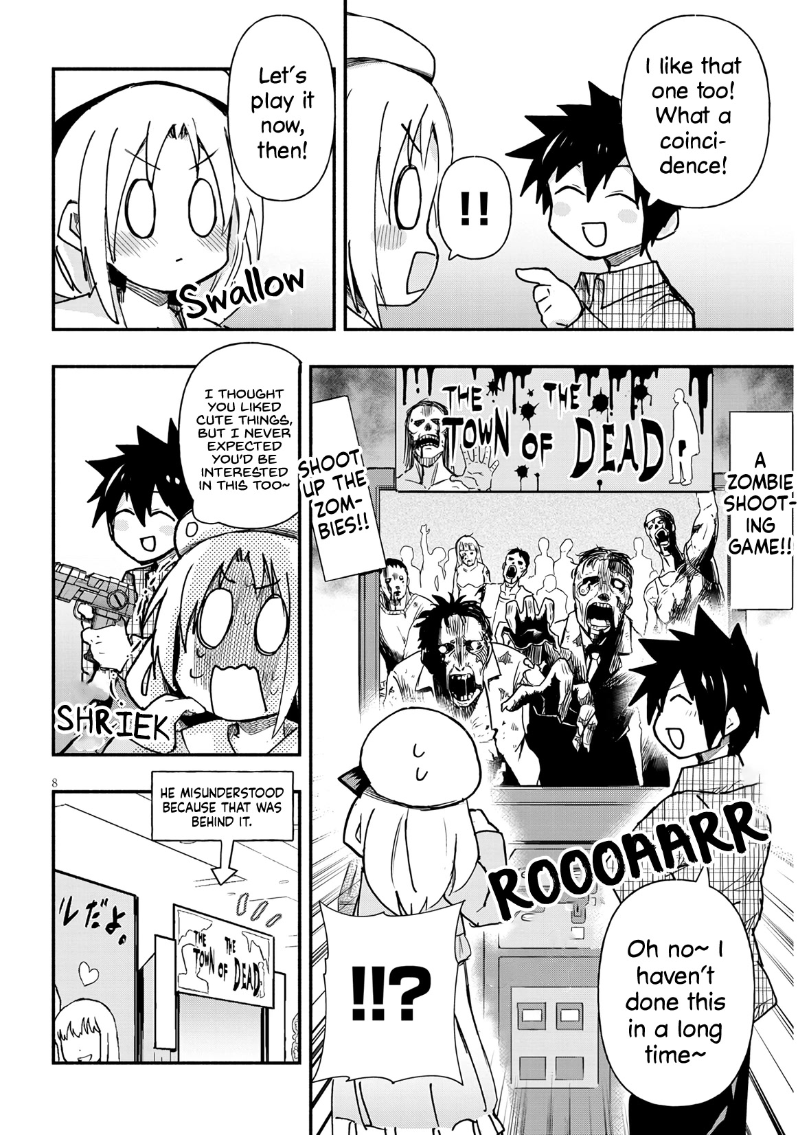 Cross-Cultural Exchange With the Girl at the Arcade Chapter 4 page 8 - Chapter 4: Noticed anything?