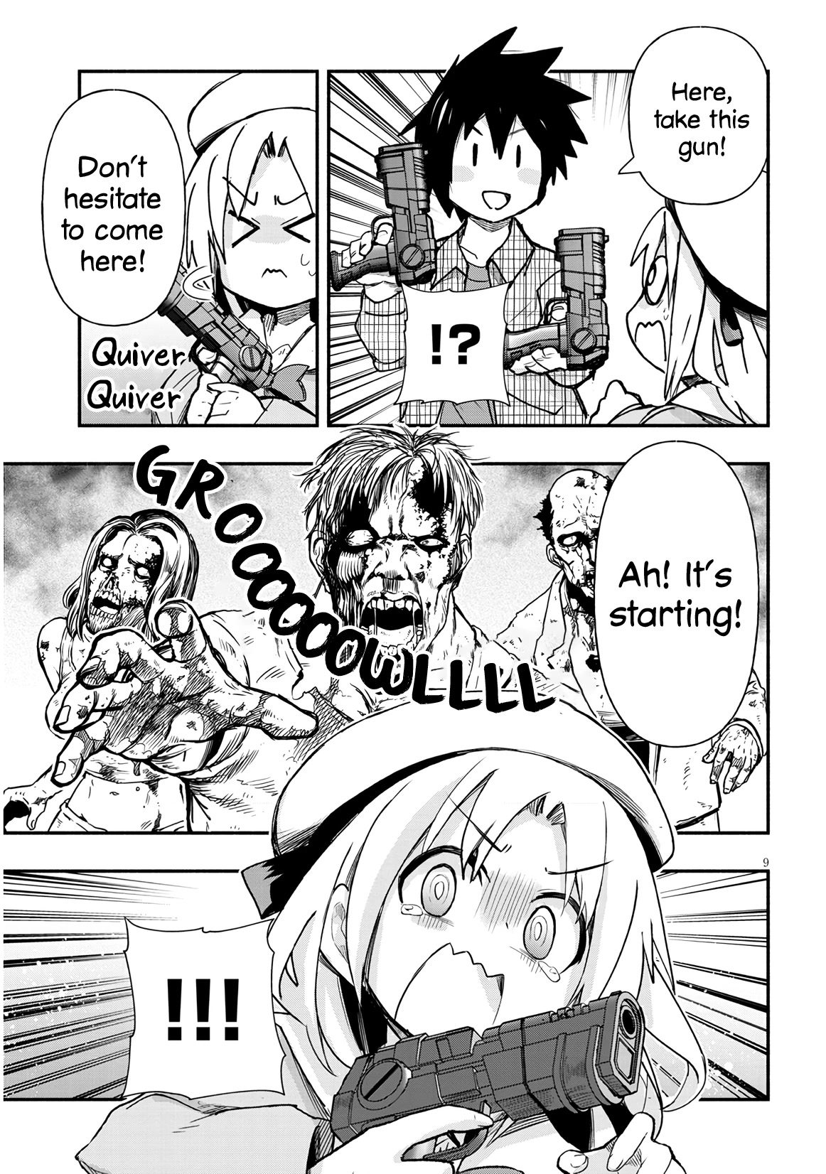 Cross-Cultural Exchange With the Girl at the Arcade Chapter 4 page 9 - Chapter 4: Noticed anything?