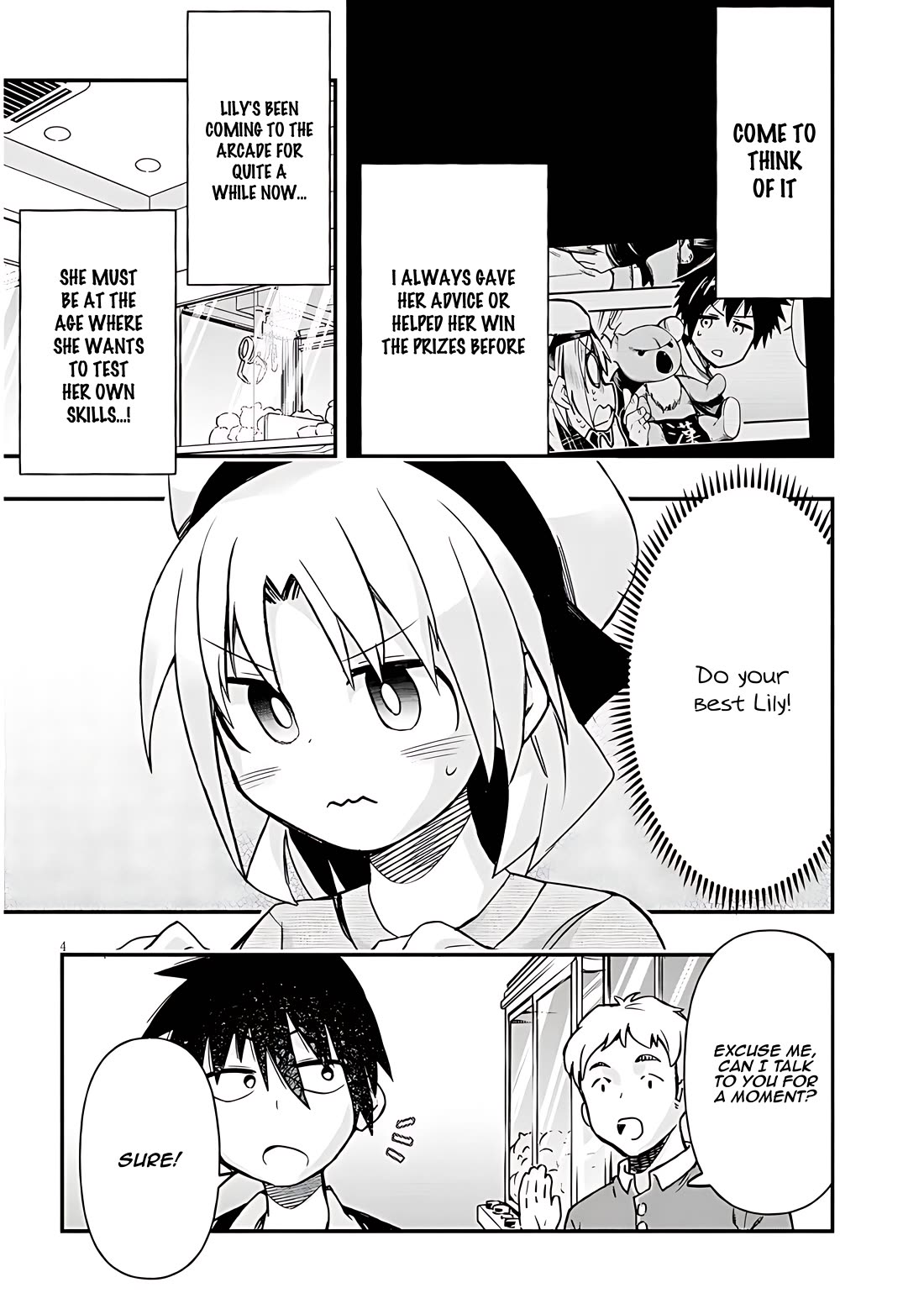 Cross-Cultural Exchange With the Girl at the Arcade Chapter 40 page 4 - Chapter 40: Now isn't only that!