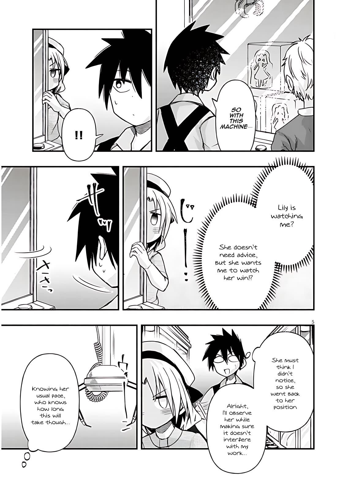 Cross-Cultural Exchange With the Girl at the Arcade Chapter 40 page 5 - Chapter 40: Now isn't only that!