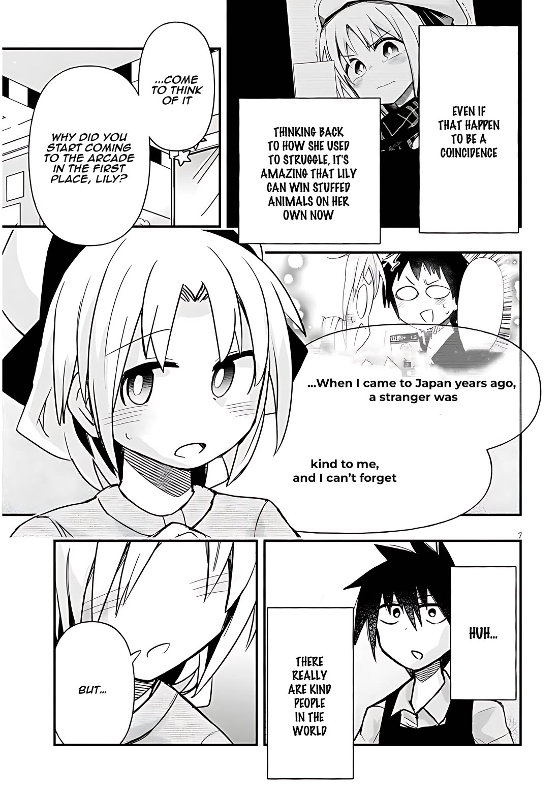 Cross-Cultural Exchange With the Girl at the Arcade Chapter 40 page 7 - Chapter 40: Now isn't only that!
