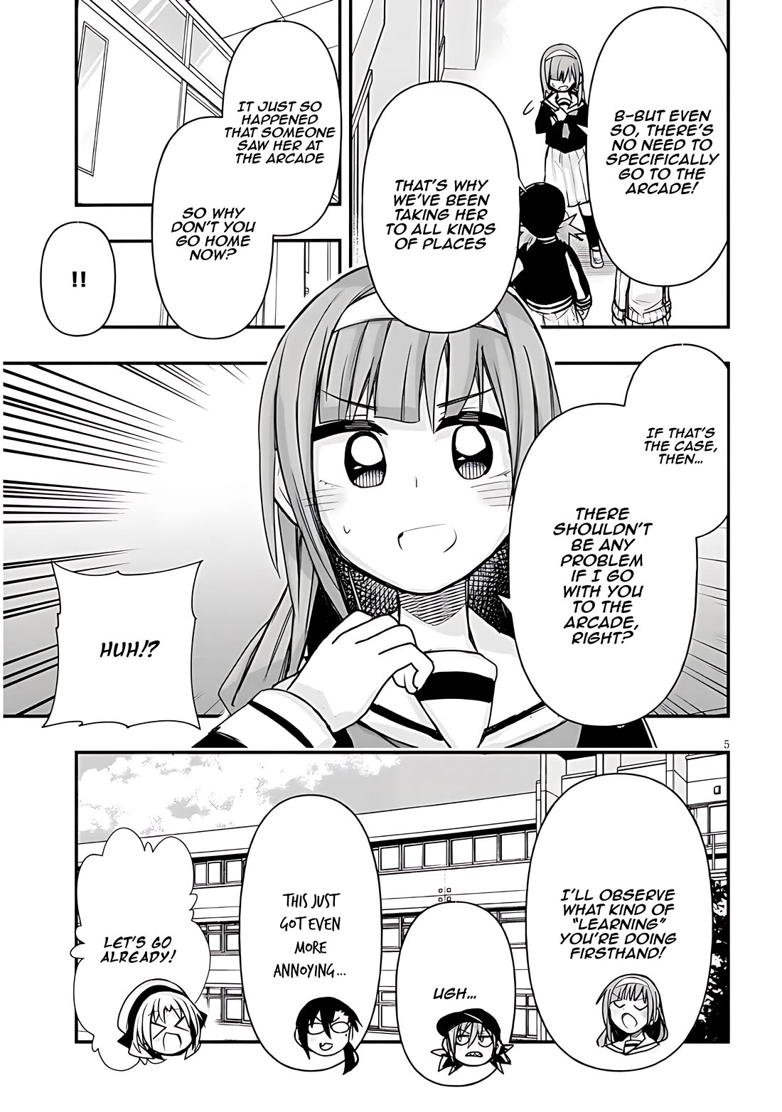 Cross-Cultural Exchange With the Girl at the Arcade Chapter 41 page 5 - Chapter 41: Quiz Game