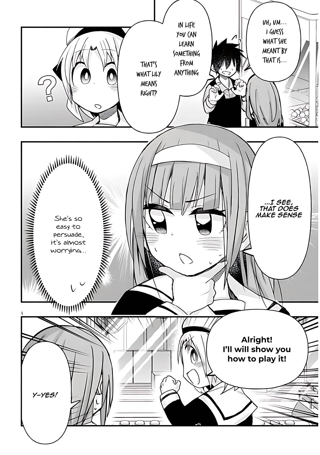 Cross-Cultural Exchange With the Girl at the Arcade Chapter 42 page 4 - Chapter 42: Space