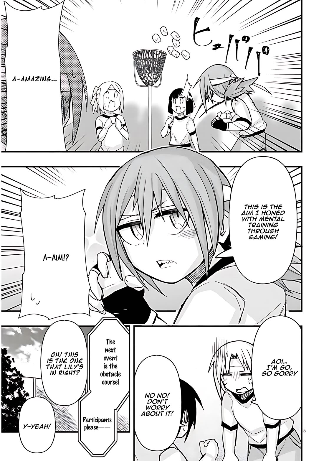 Cross-Cultural Exchange With the Girl at the Arcade Chapter 44 page 5 - Chapter 44: Sports Day Vol.1