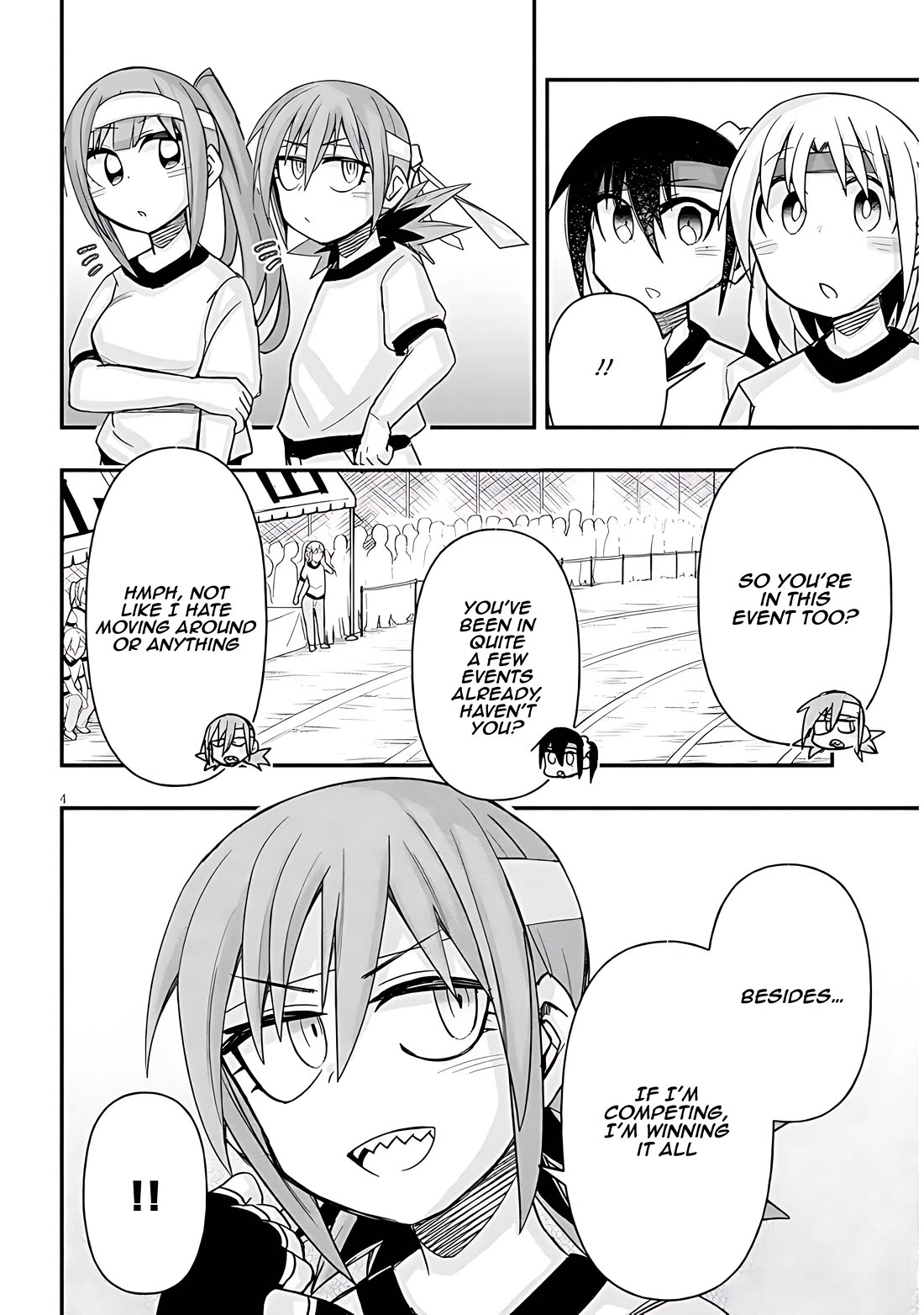 Cross-Cultural Exchange With the Girl at the Arcade Chapter 45 page 4 - Chapter 45: Sports Day Vol.2