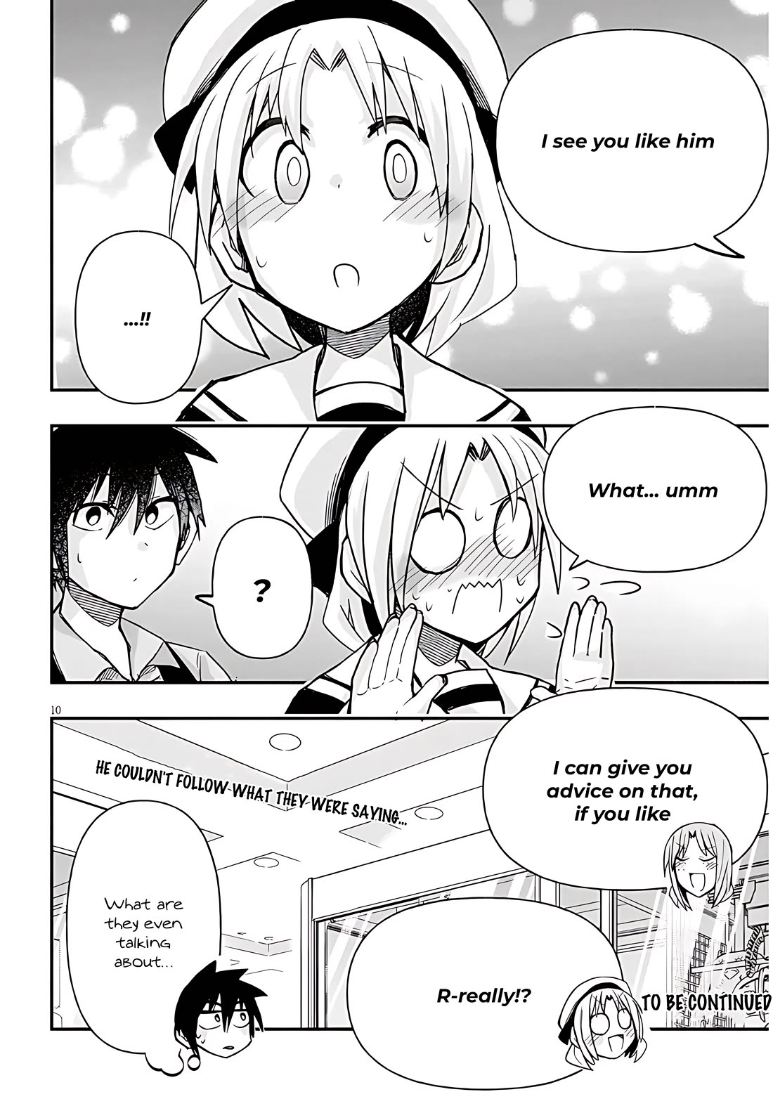 Cross-Cultural Exchange With the Girl at the Arcade Chapter 46 page 10 - Chapter 46: I see you like him