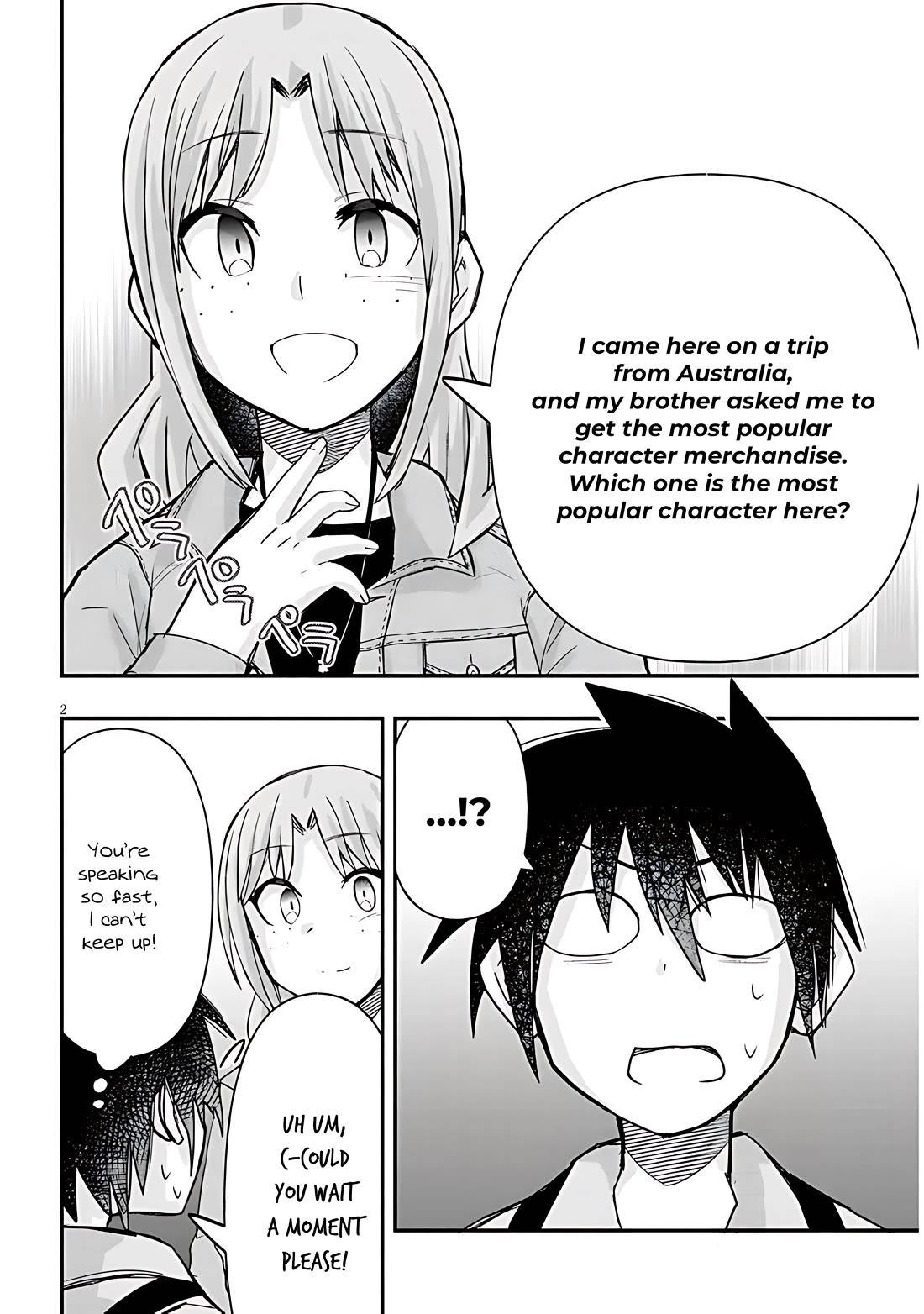 Cross-Cultural Exchange With the Girl at the Arcade Chapter 46 page 2 - Chapter 46: I see you like him