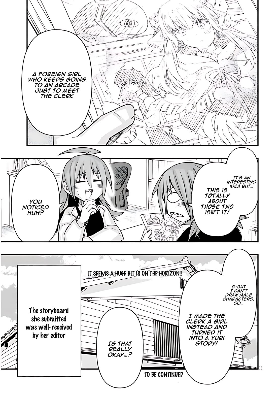 Cross-Cultural Exchange With the Girl at the Arcade Chapter 47 page 11 - Chapter 47: Coverage