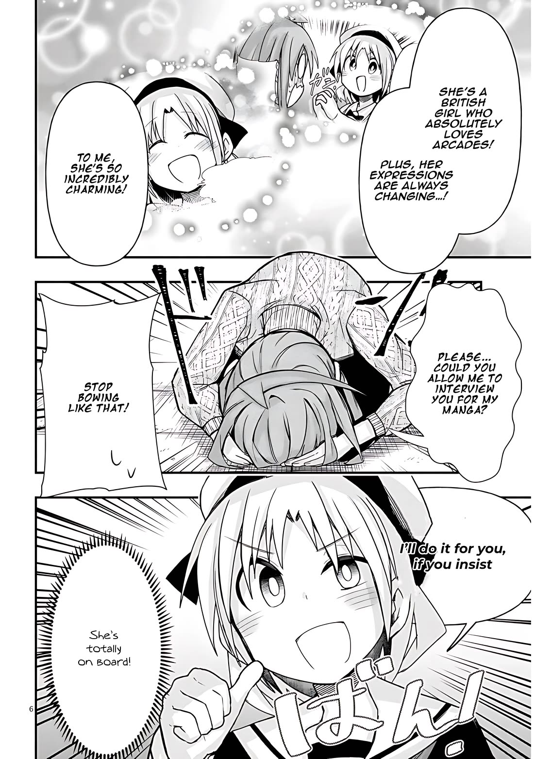 Cross-Cultural Exchange With the Girl at the Arcade Chapter 47 page 6 - Chapter 47: Coverage