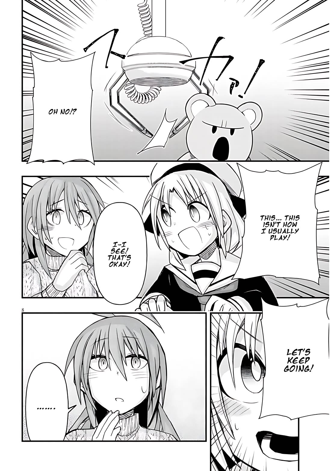 Cross-Cultural Exchange With the Girl at the Arcade Chapter 47 page 8 - Chapter 47: Coverage