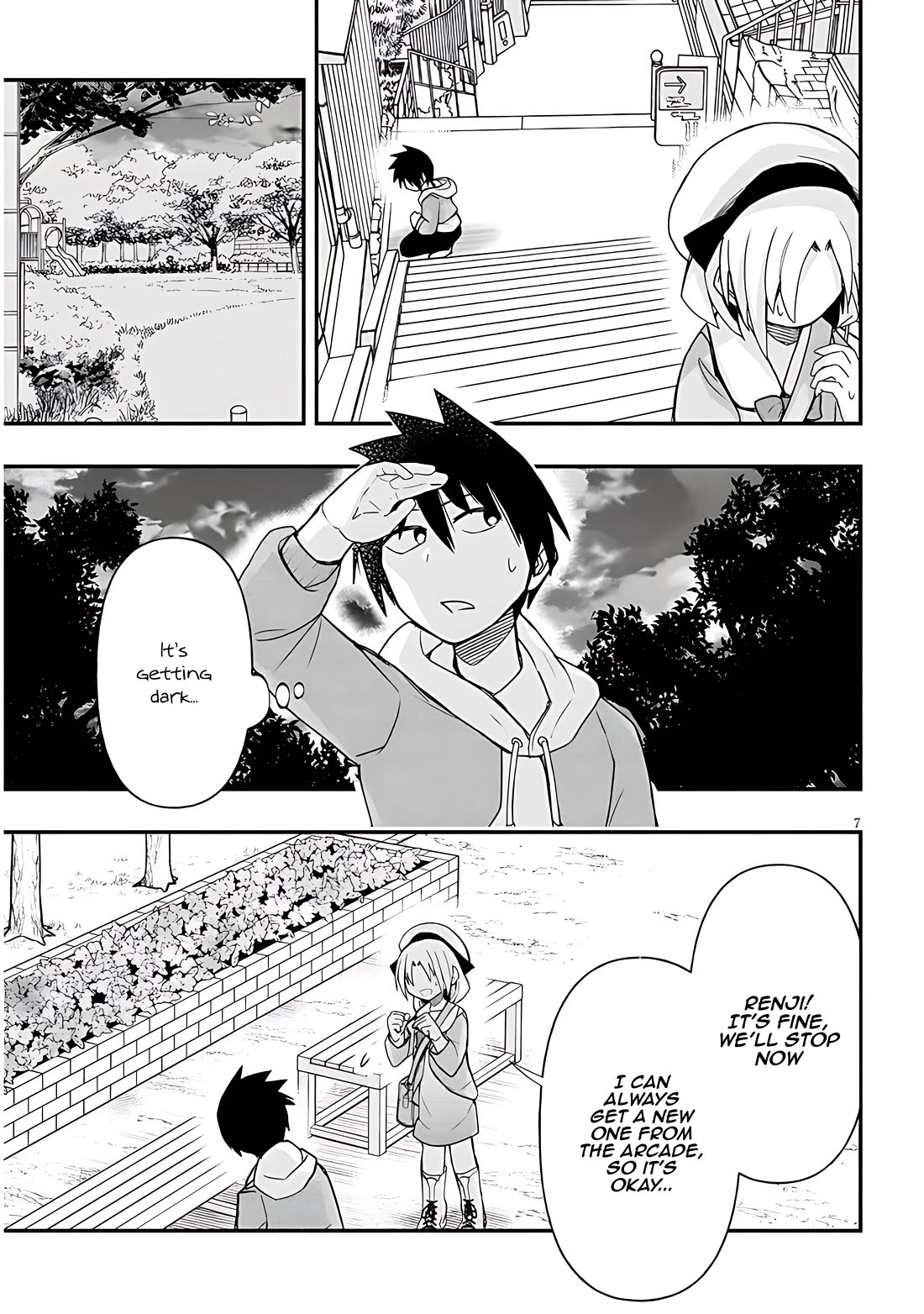 Cross-Cultural Exchange With the Girl at the Arcade Chapter 48 page 7 - Chapter 48: The Arcade Notebook