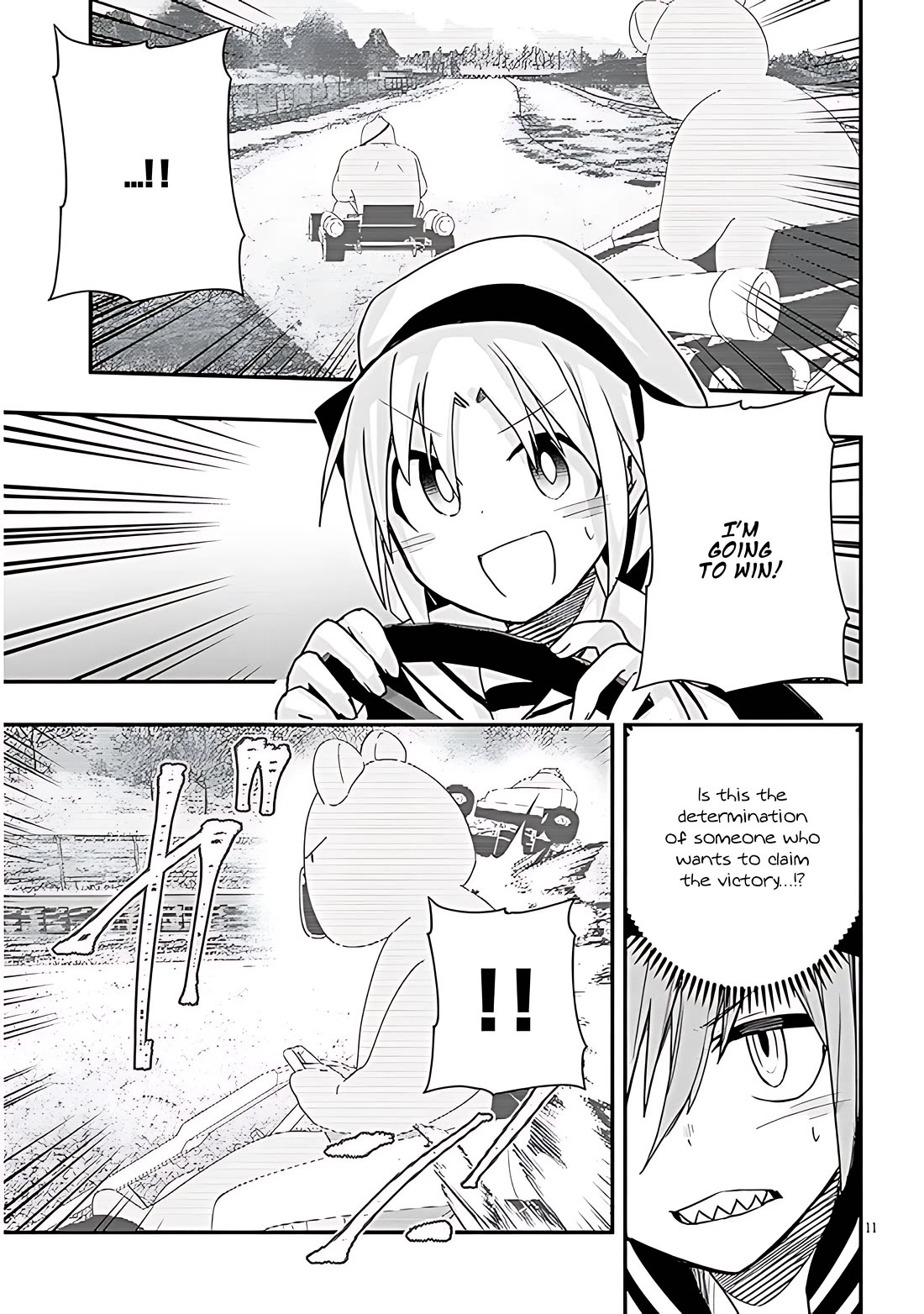 Cross-Cultural Exchange With the Girl at the Arcade Chapter 53 page 11 - Chapter 53: Racing game