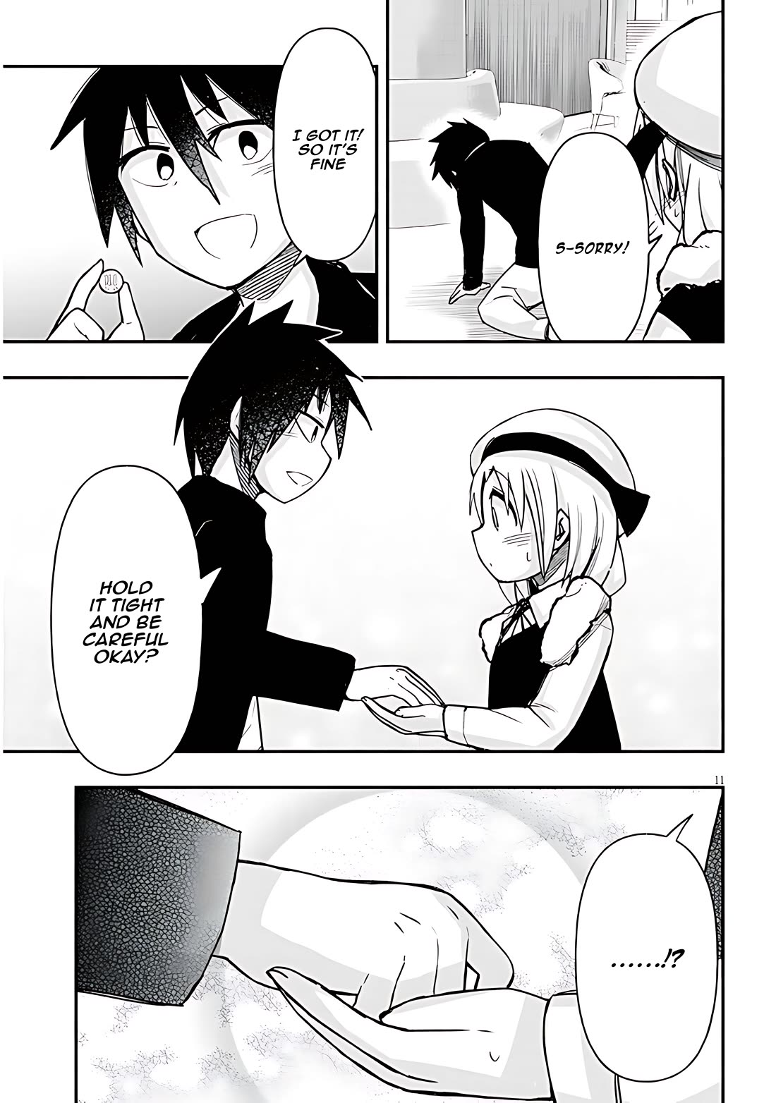 Cross-Cultural Exchange With the Girl at the Arcade Chapter 54 page 11 - Chapter 54: Aquarium