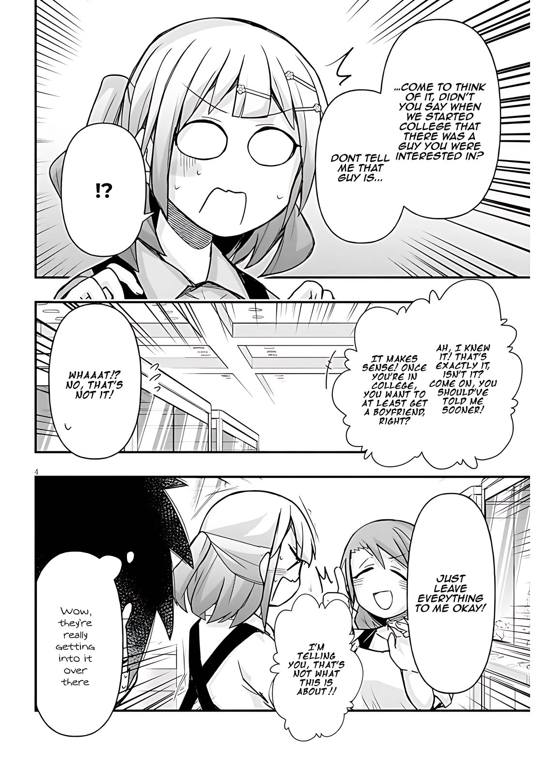 Cross-Cultural Exchange With the Girl at the Arcade Chapter 55 page 4 - Chapter 55: Misunderstand