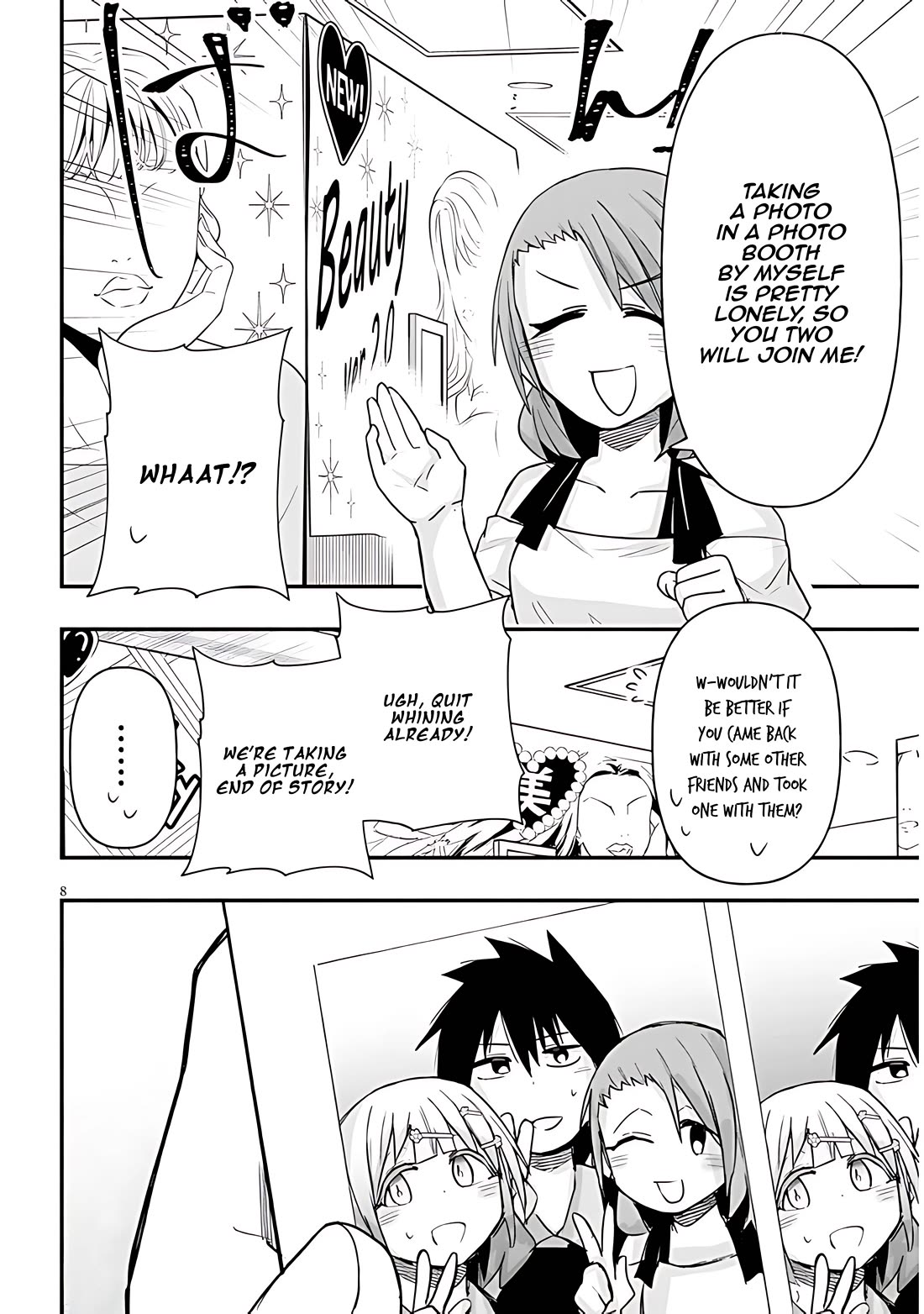 Cross-Cultural Exchange With the Girl at the Arcade Chapter 55 page 8 - Chapter 55: Misunderstand
