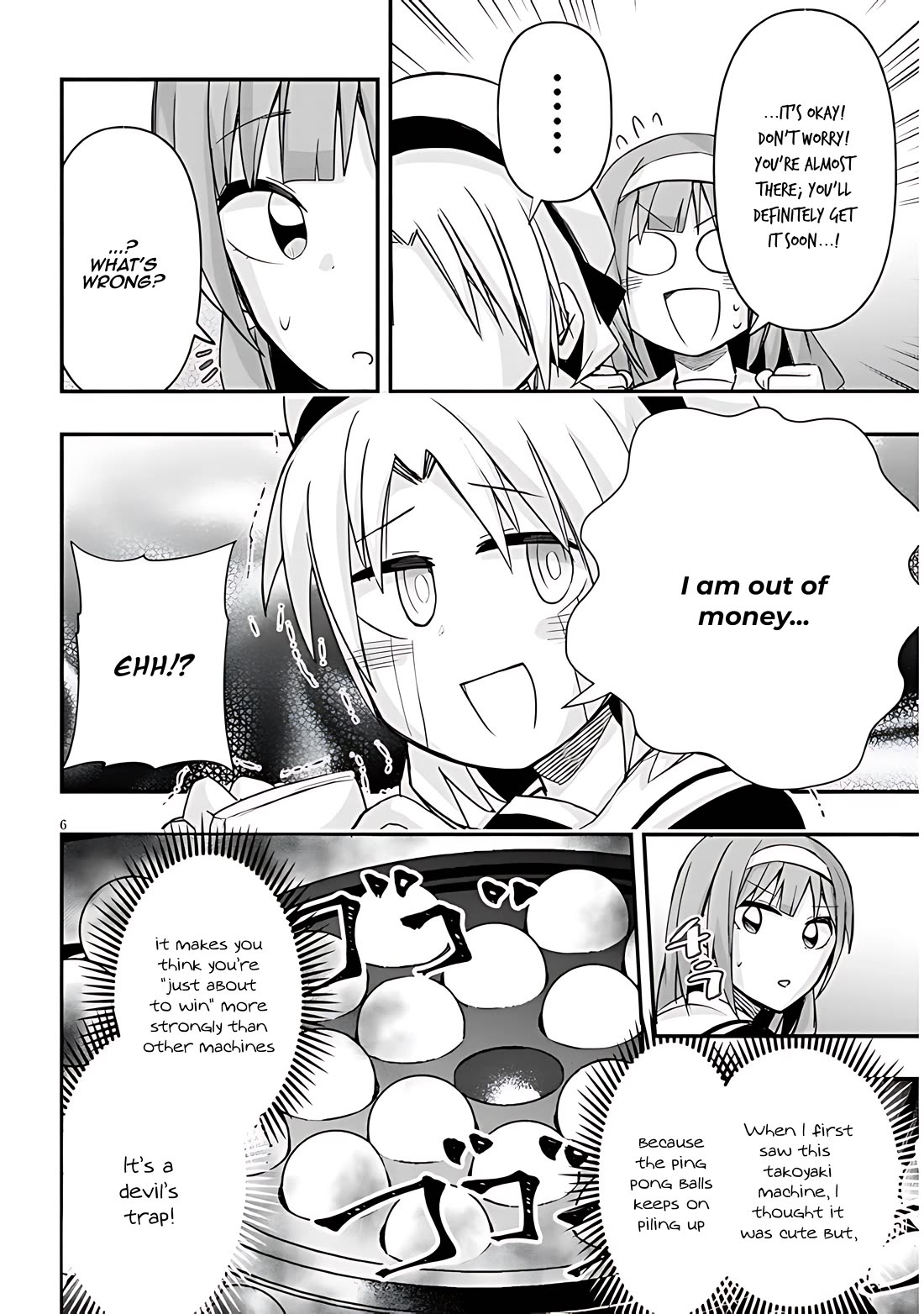 Cross-Cultural Exchange With the Girl at the Arcade Chapter 56 page 6 - Chapter 56: Takoyaki Game