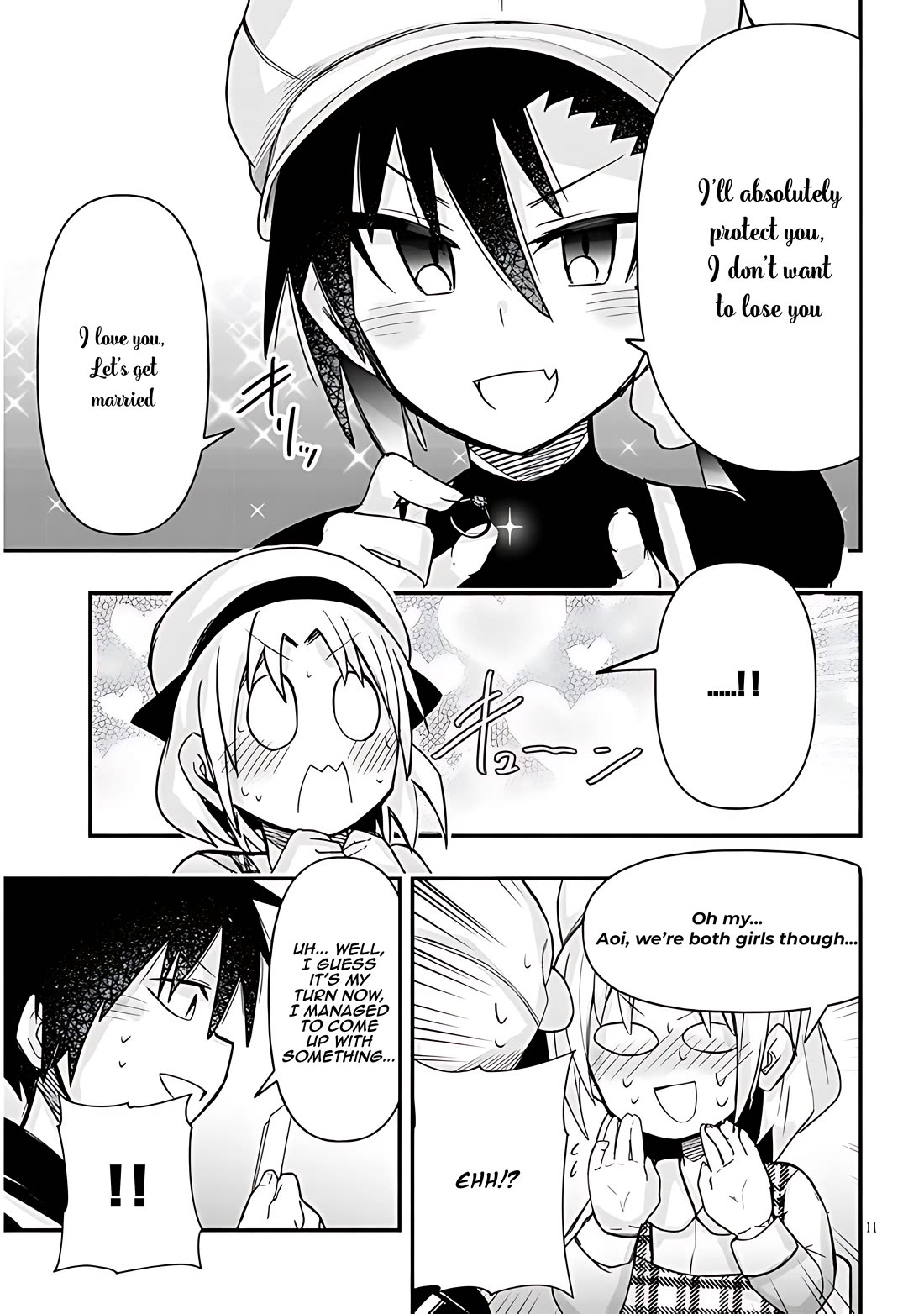 Cross-Cultural Exchange With the Girl at the Arcade Chapter 57 page 11 - Chapter 57: Propose