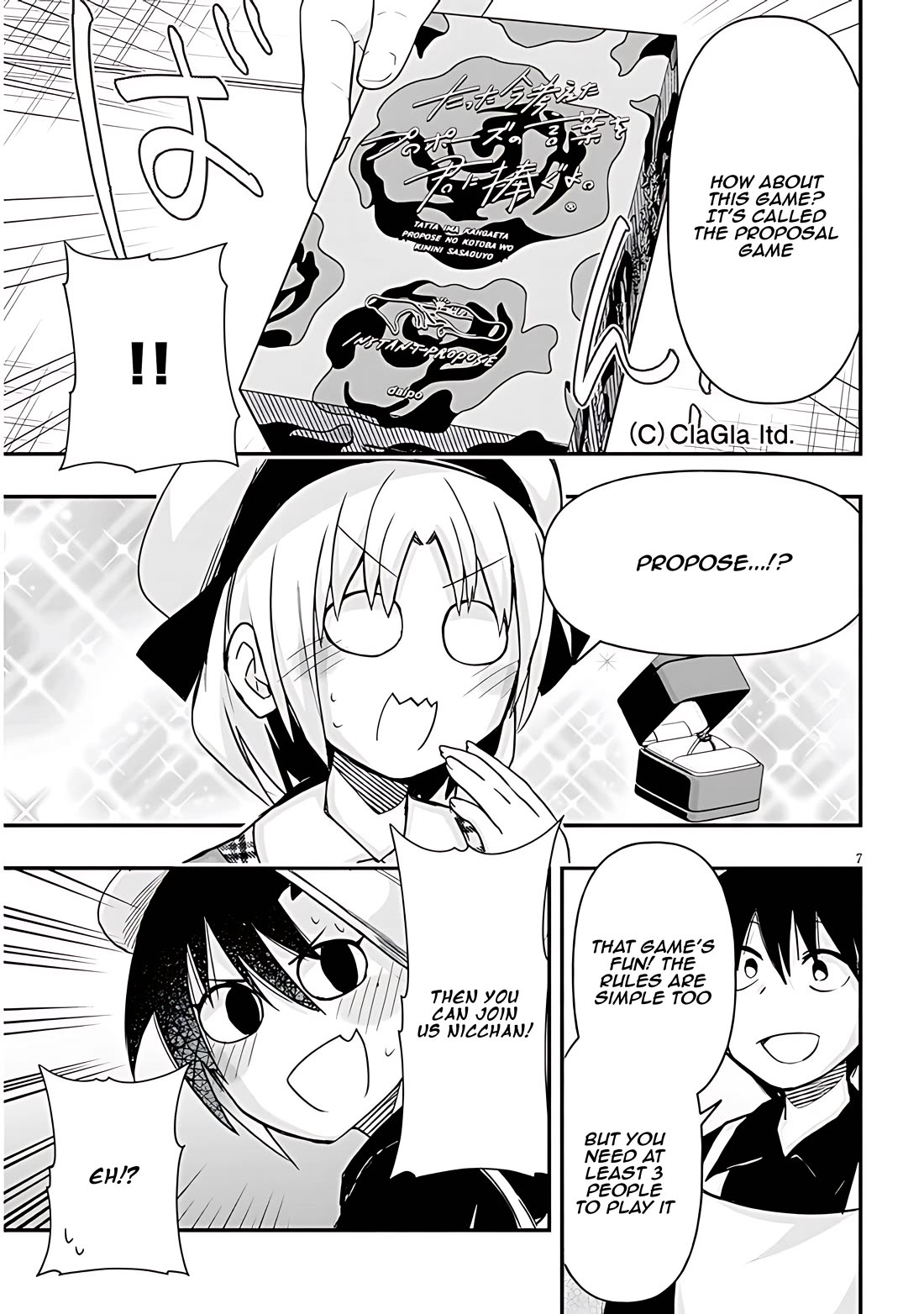 Cross-Cultural Exchange With the Girl at the Arcade Chapter 57 page 7 - Chapter 57: Propose