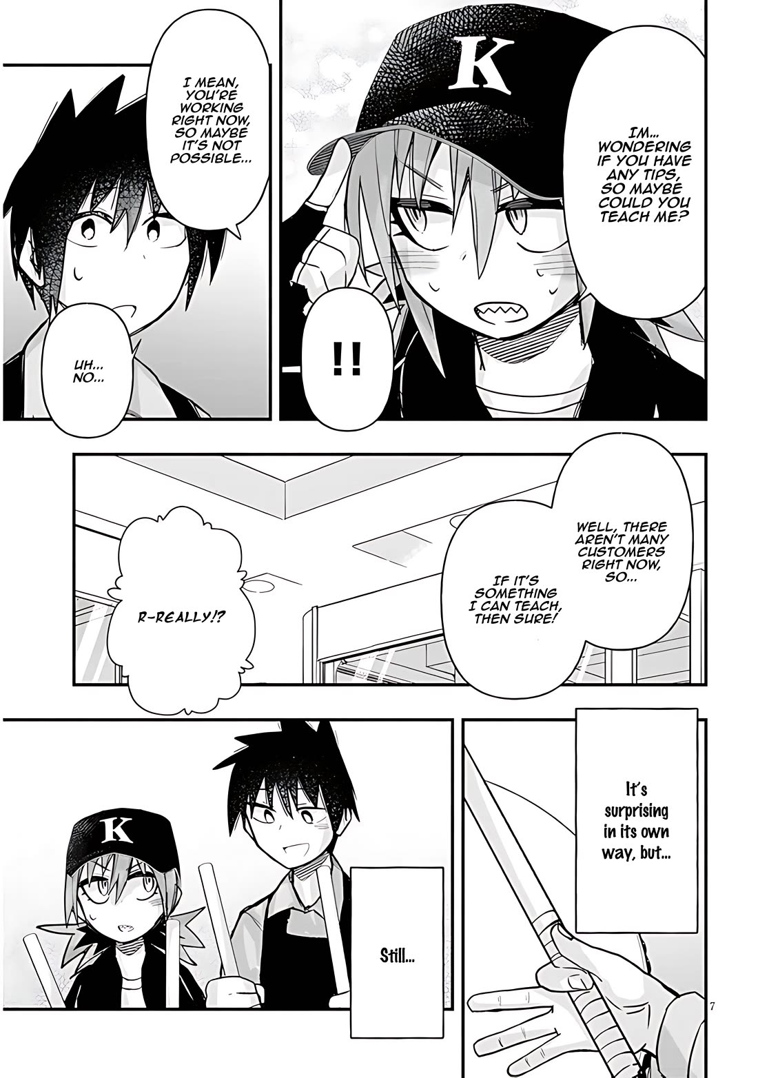Cross-Cultural Exchange With the Girl at the Arcade Chapter 58 page 7 - Chapter 58: Double game