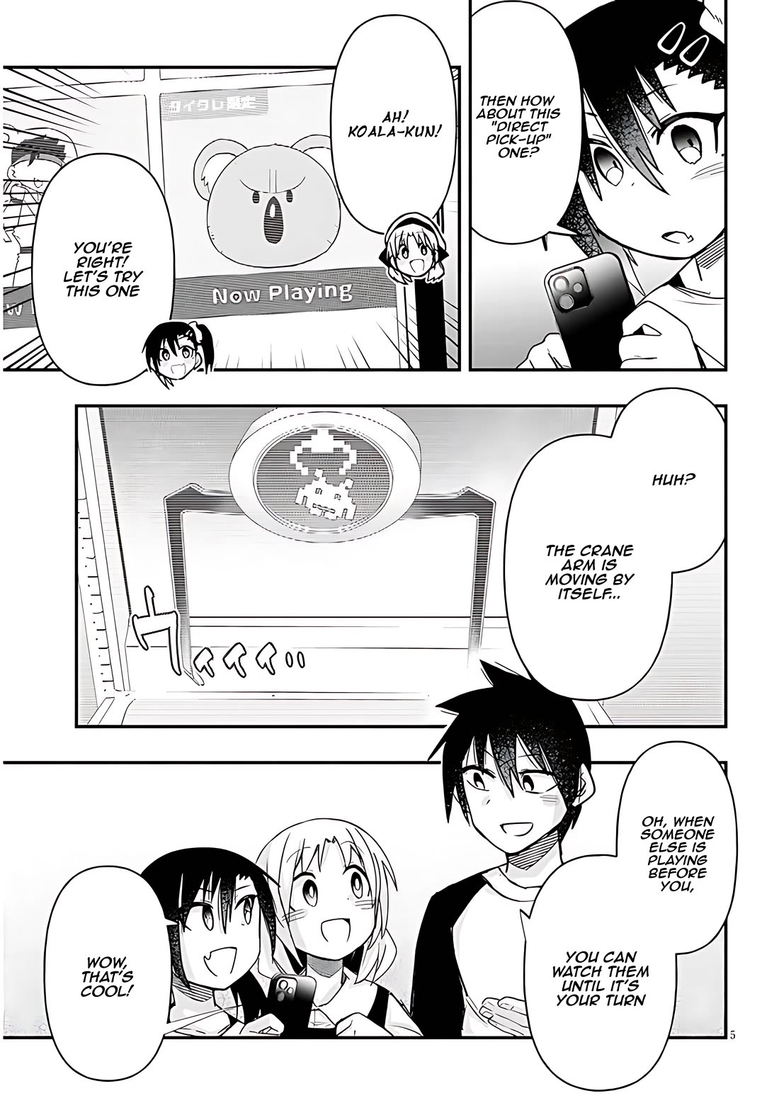 Cross-Cultural Exchange With the Girl at the Arcade Chapter 59 page 5 - Chapter 59: Online crane game