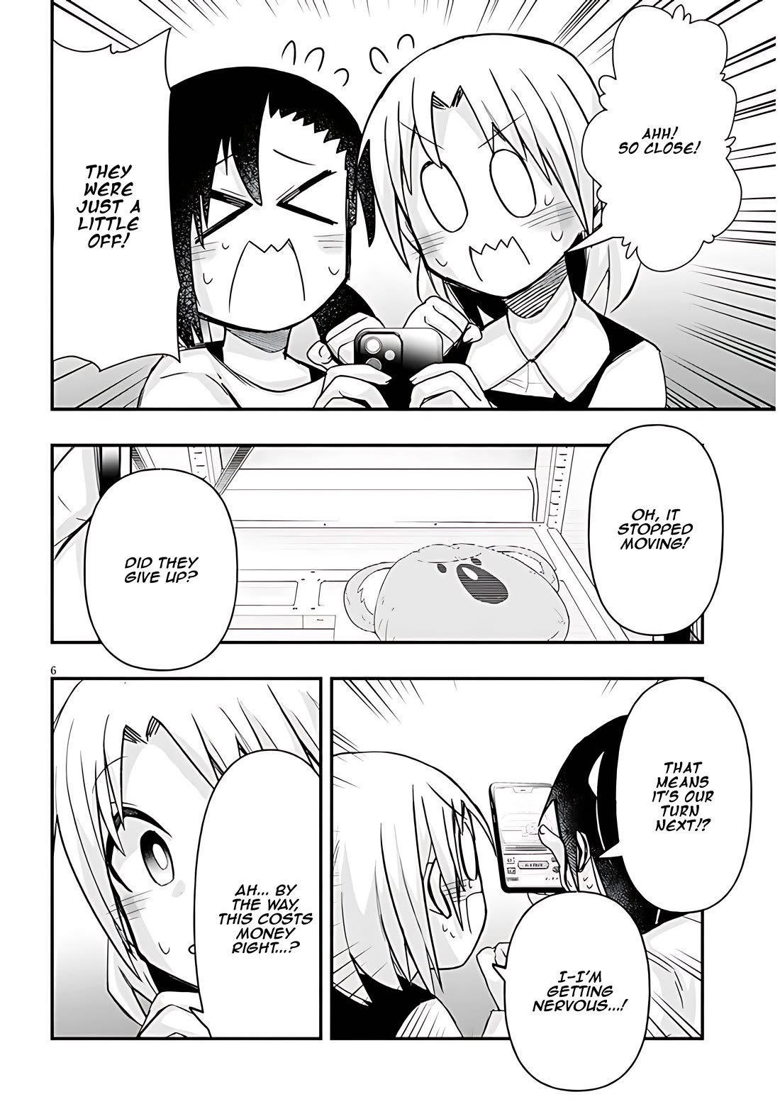 Cross-Cultural Exchange With the Girl at the Arcade Chapter 59 page 6 - Chapter 59: Online crane game