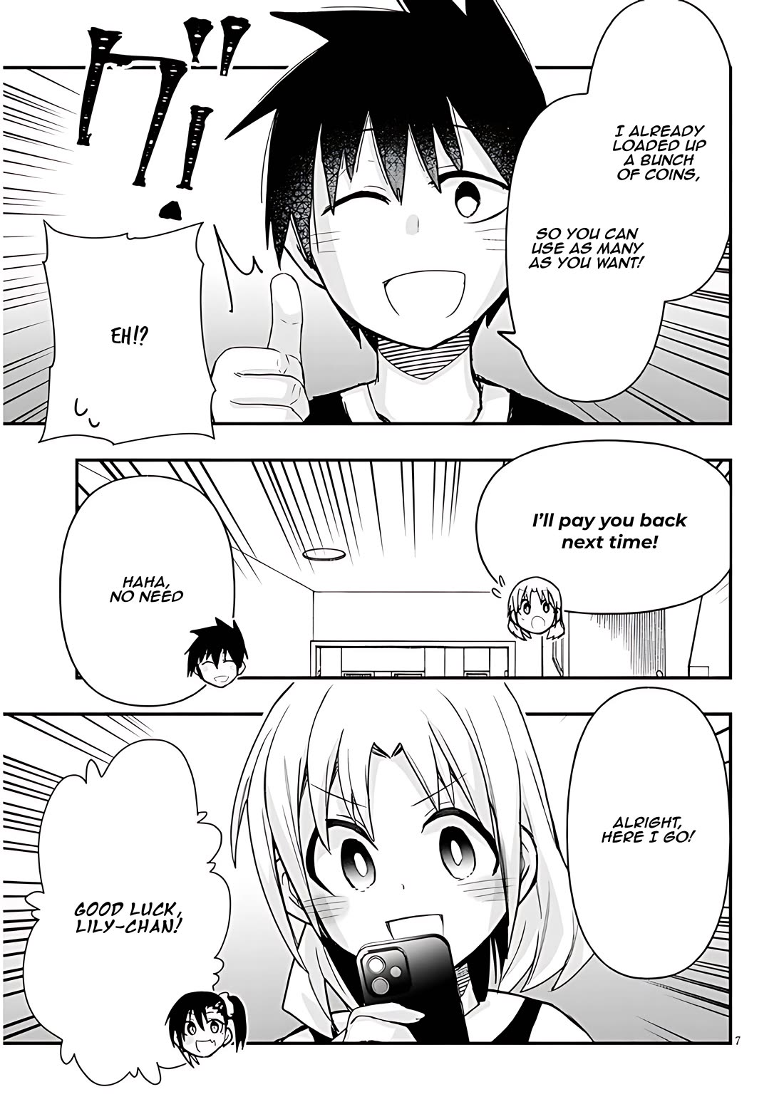 Cross-Cultural Exchange With the Girl at the Arcade Chapter 59 page 7 - Chapter 59: Online crane game