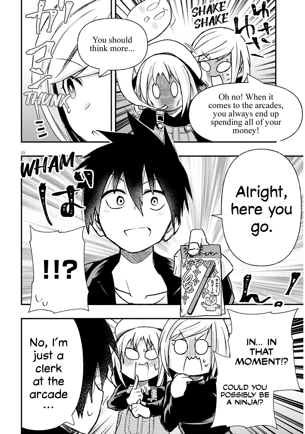 Cross-Cultural Exchange With the Girl at the Arcade Chapter 6 page 10 - Chapter 6: Damn it, Mom!!