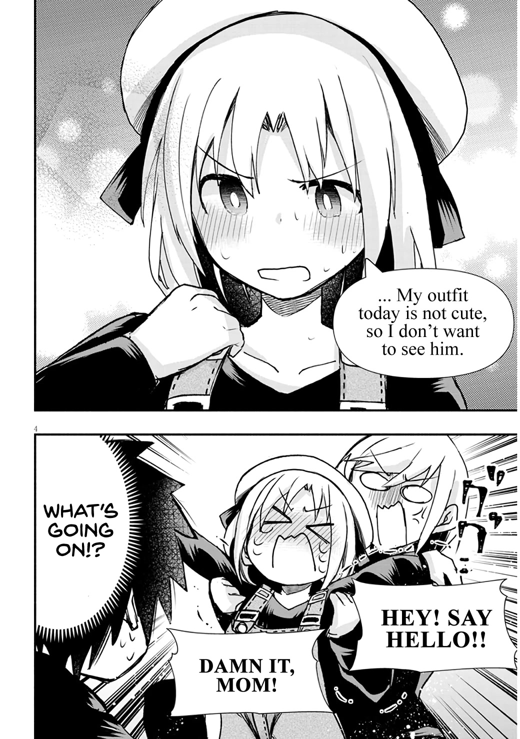 Cross-Cultural Exchange With the Girl at the Arcade Chapter 6 page 4 - Chapter 6: Damn it, Mom!!