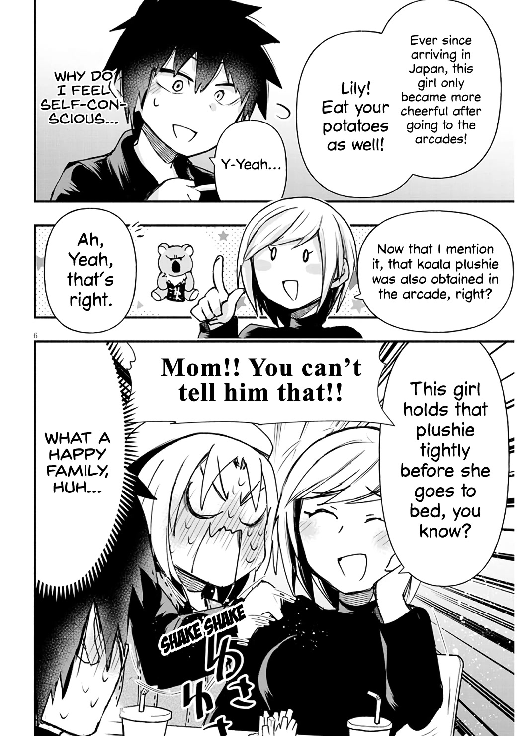 Cross-Cultural Exchange With the Girl at the Arcade Chapter 6 page 6 - Chapter 6: Damn it, Mom!!