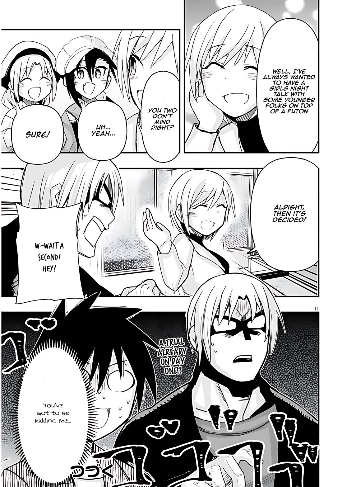 Cross-Cultural Exchange With the Girl at the Arcade Chapter 60 page 11 - Chapter 60: Hot spring trip Vol.1